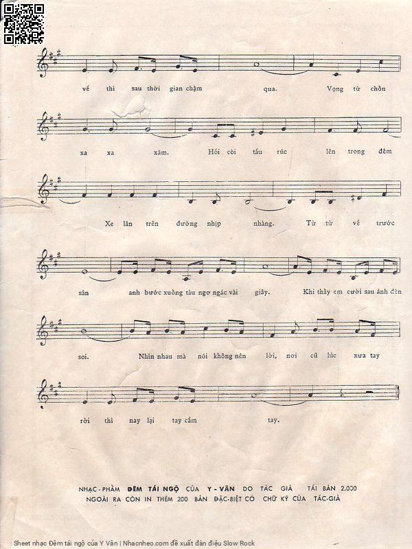 Em đứng đây chờ anh đã từ lâu Sân vắng thưa người đêm cũng buồn theo, Trang 3