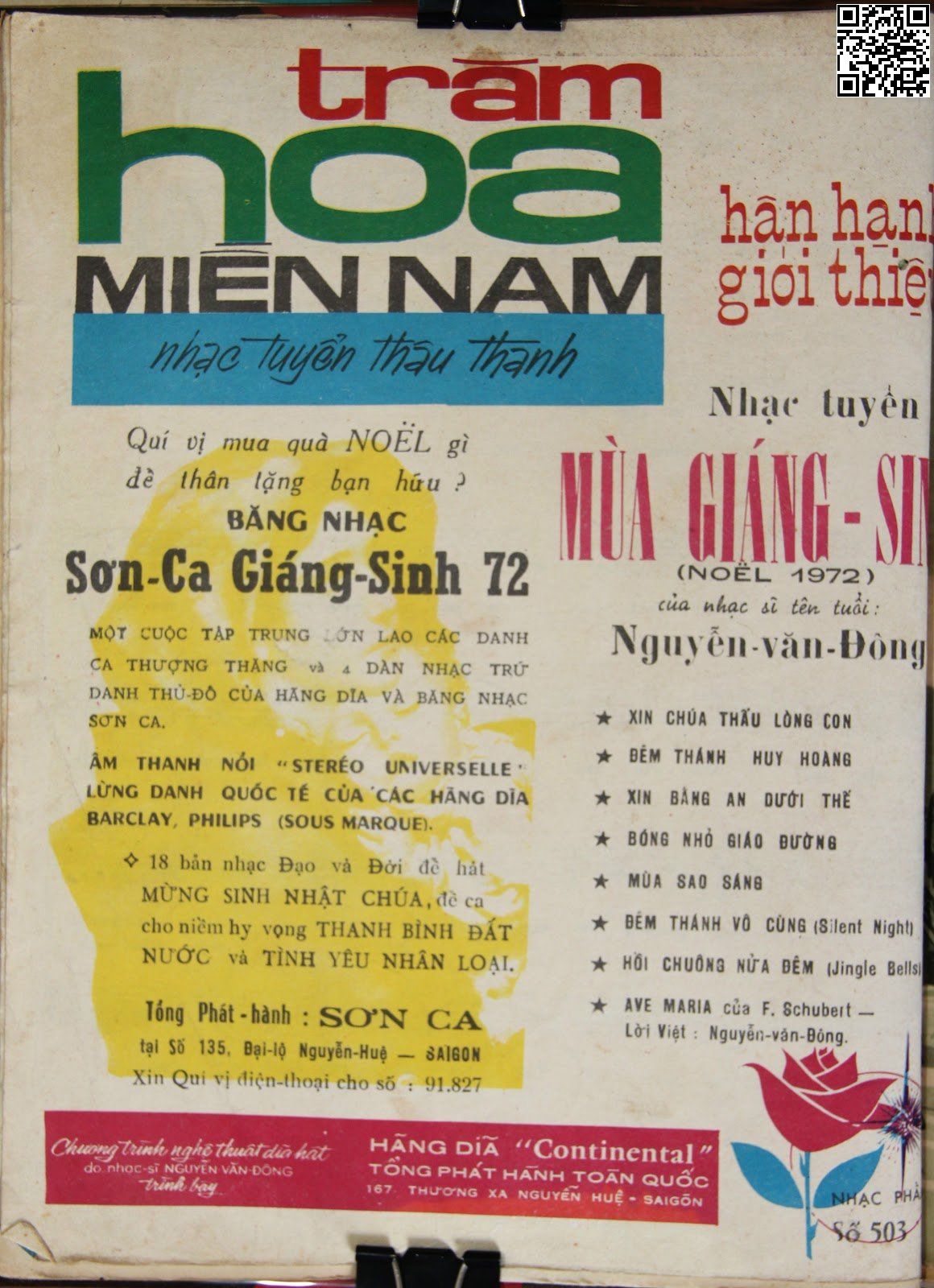 Page 4 of Sheet music PDF Đêm Thánh huy hoàng - Nguyễn Văn Đông