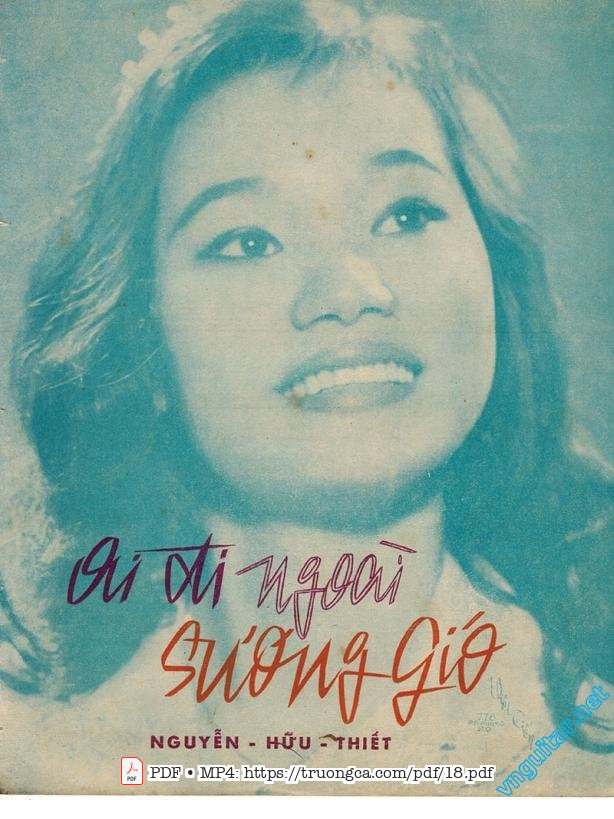 Sheet PDF of Ai đi ngoài sương gió