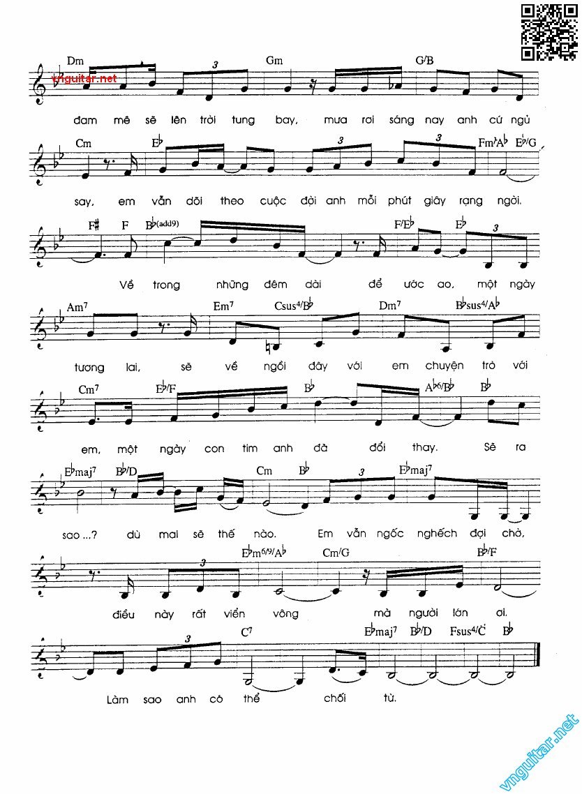 Page 4 of Sheet music PDF Điều hoang đường nhất - Đỗ Bảo
