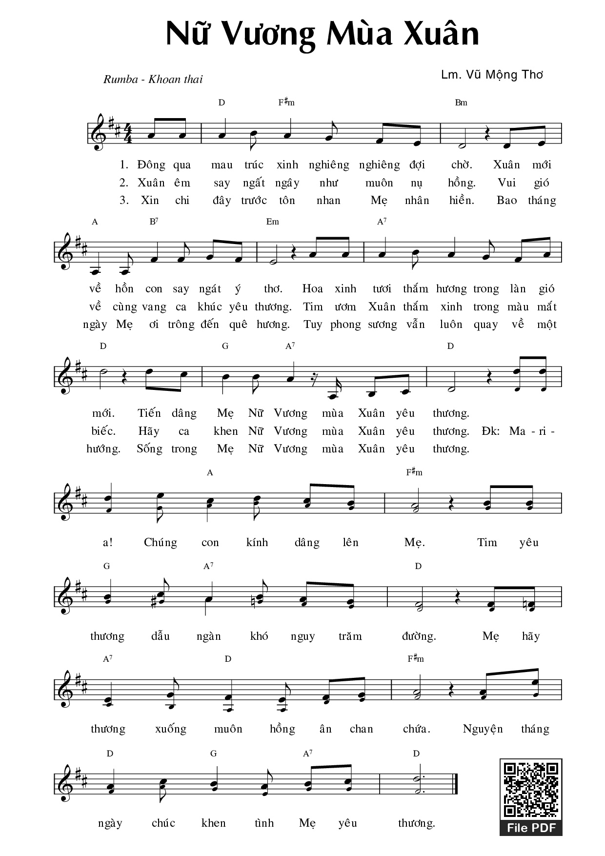 Nữ Vương Mùa Xuân