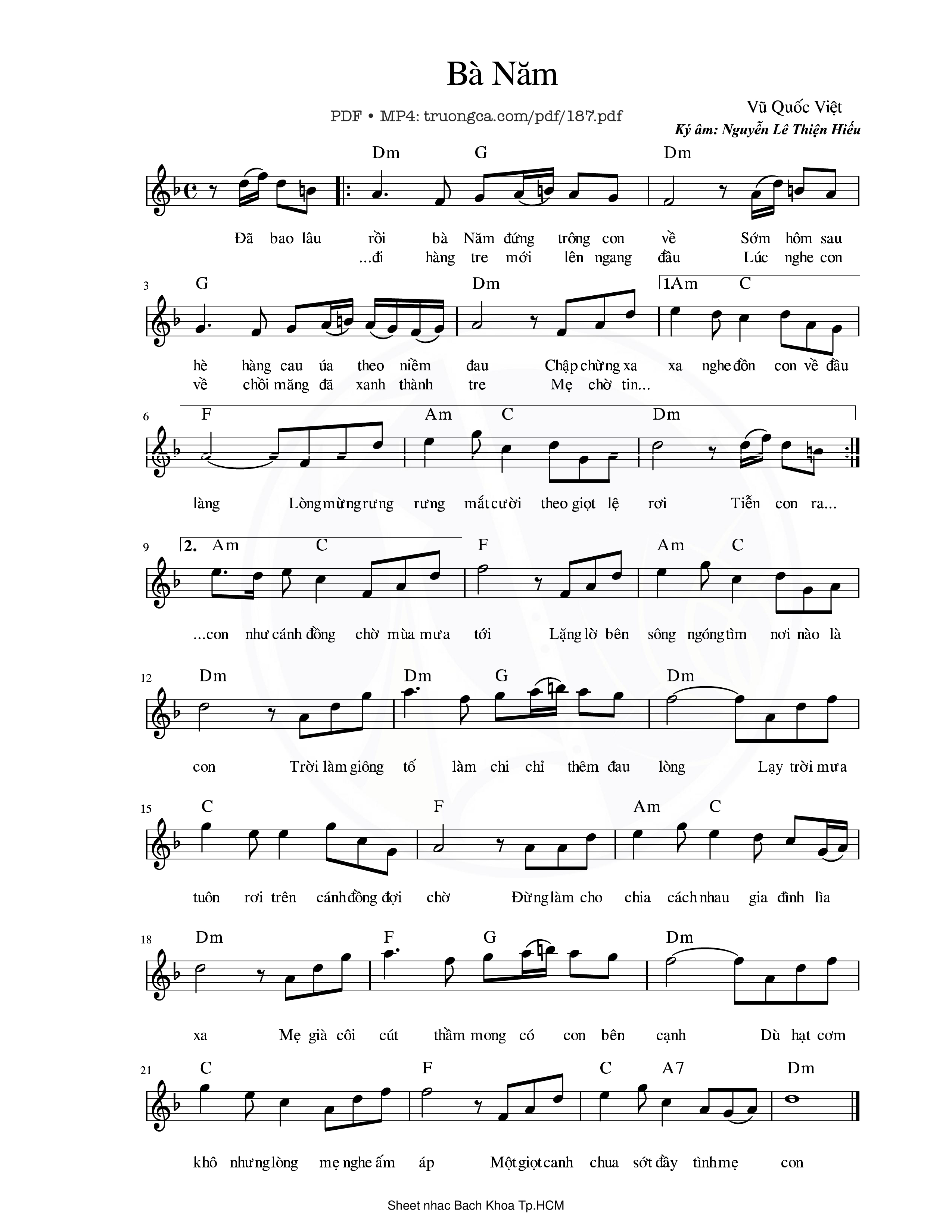 Bà Năm - Vũ Quốc Việt