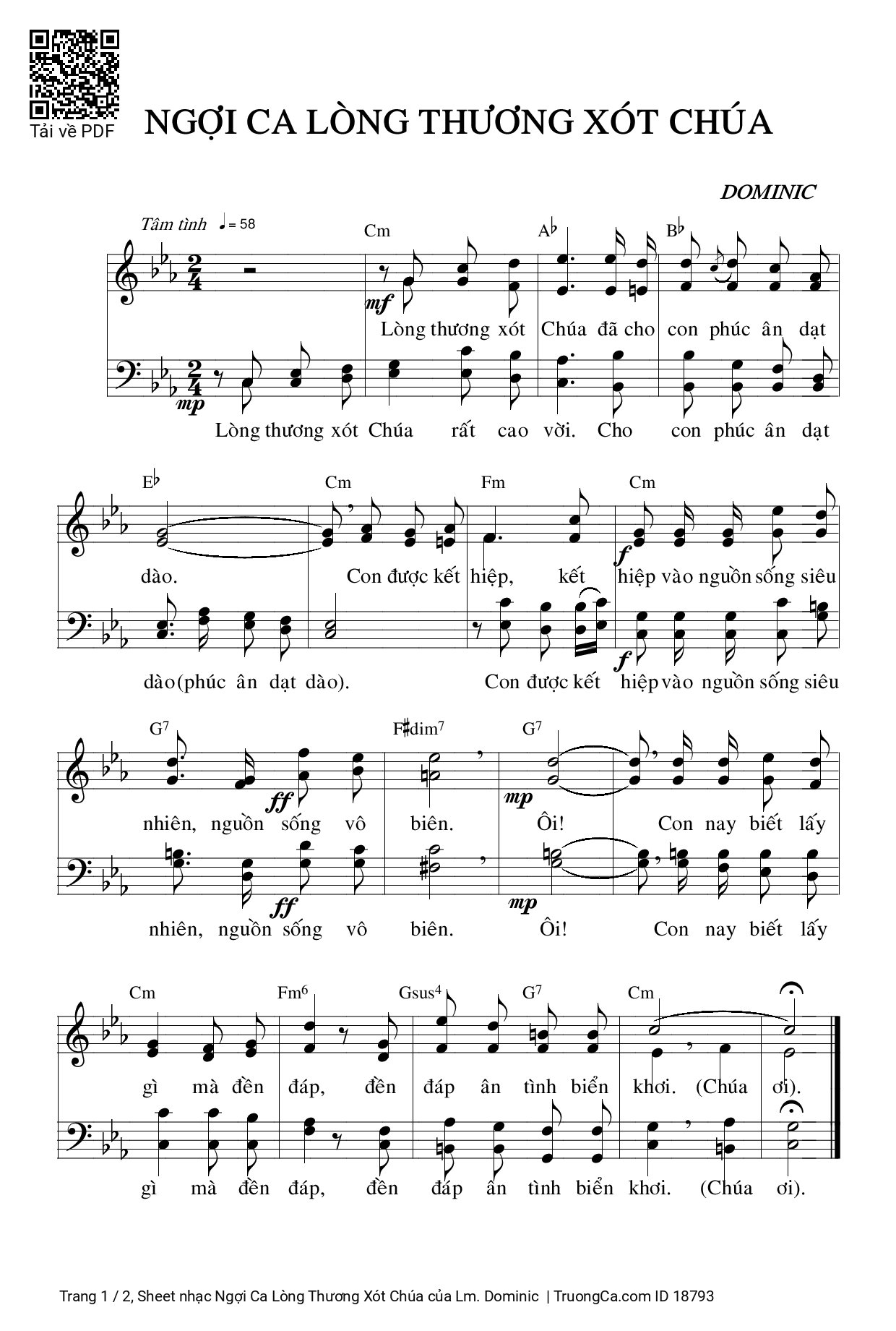 Ngợi Ca Lòng Thương Xót Chúa