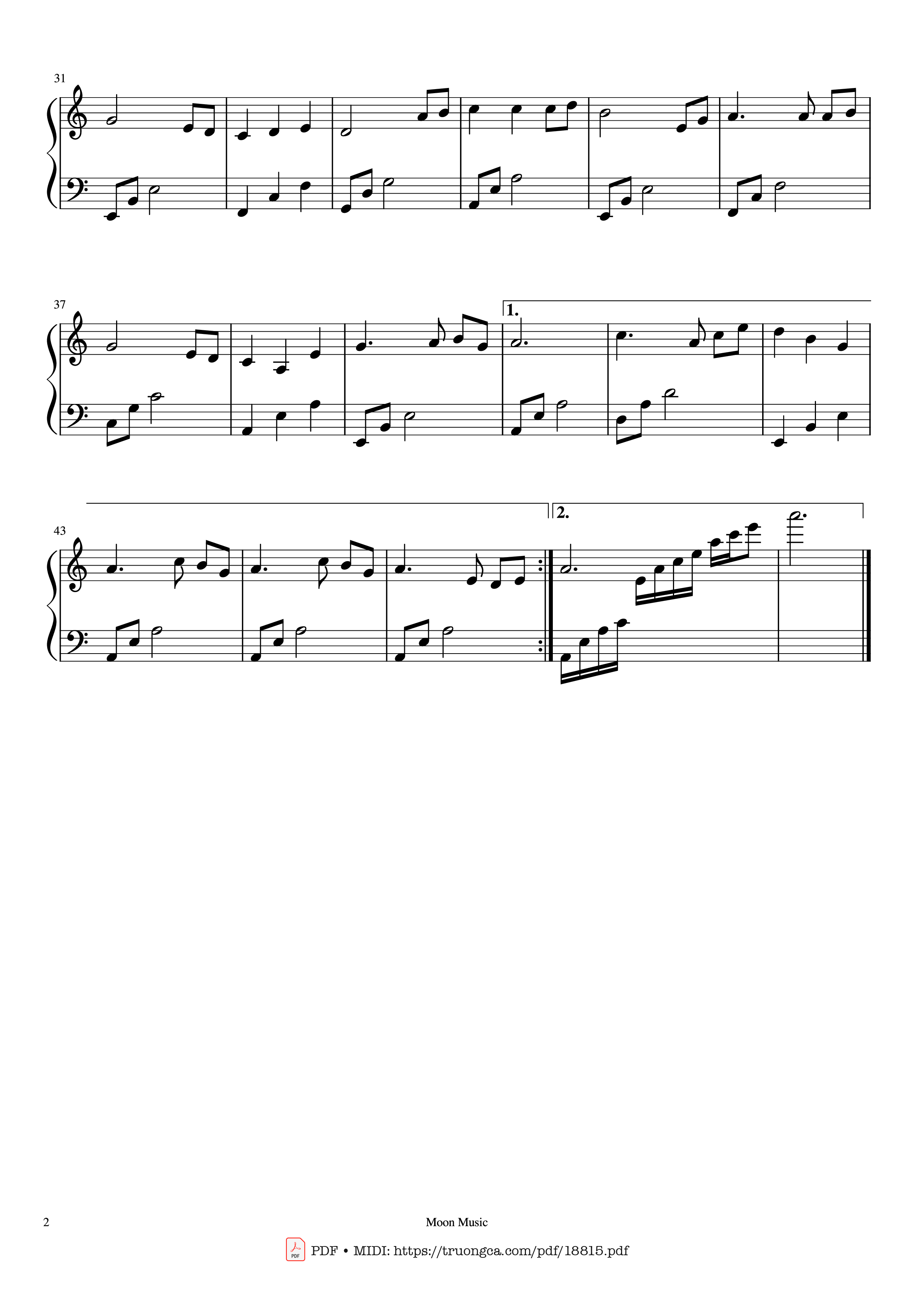Page 2 of Sheet music PDF Nhật Ký Của Mẹ Piano Sheet - Nguyễn Văn Chung