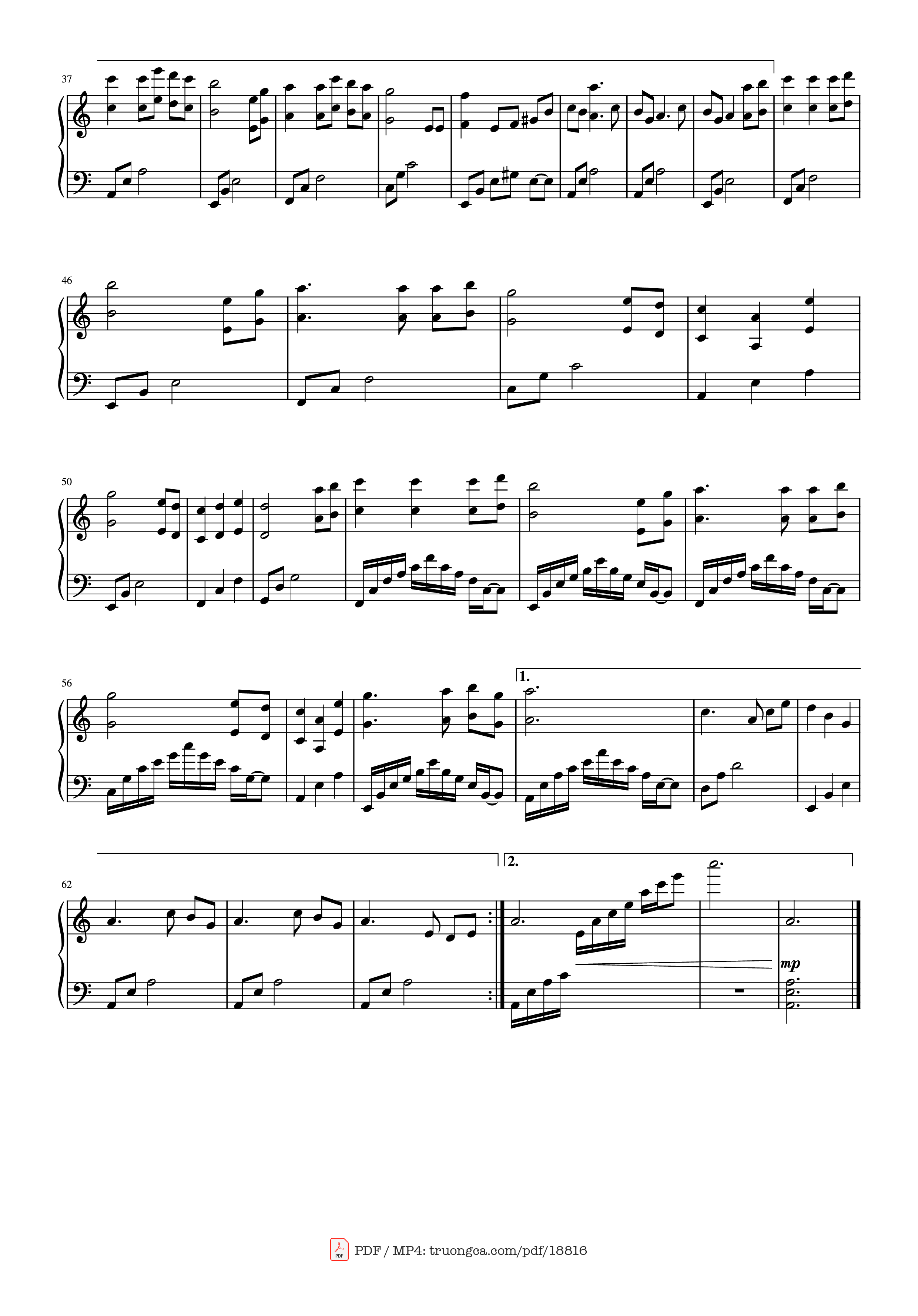 Page 2 of Sheet music PDF Nhật Ký Của Mẹ sheet Piano solo - Nguyễn Văn Chung