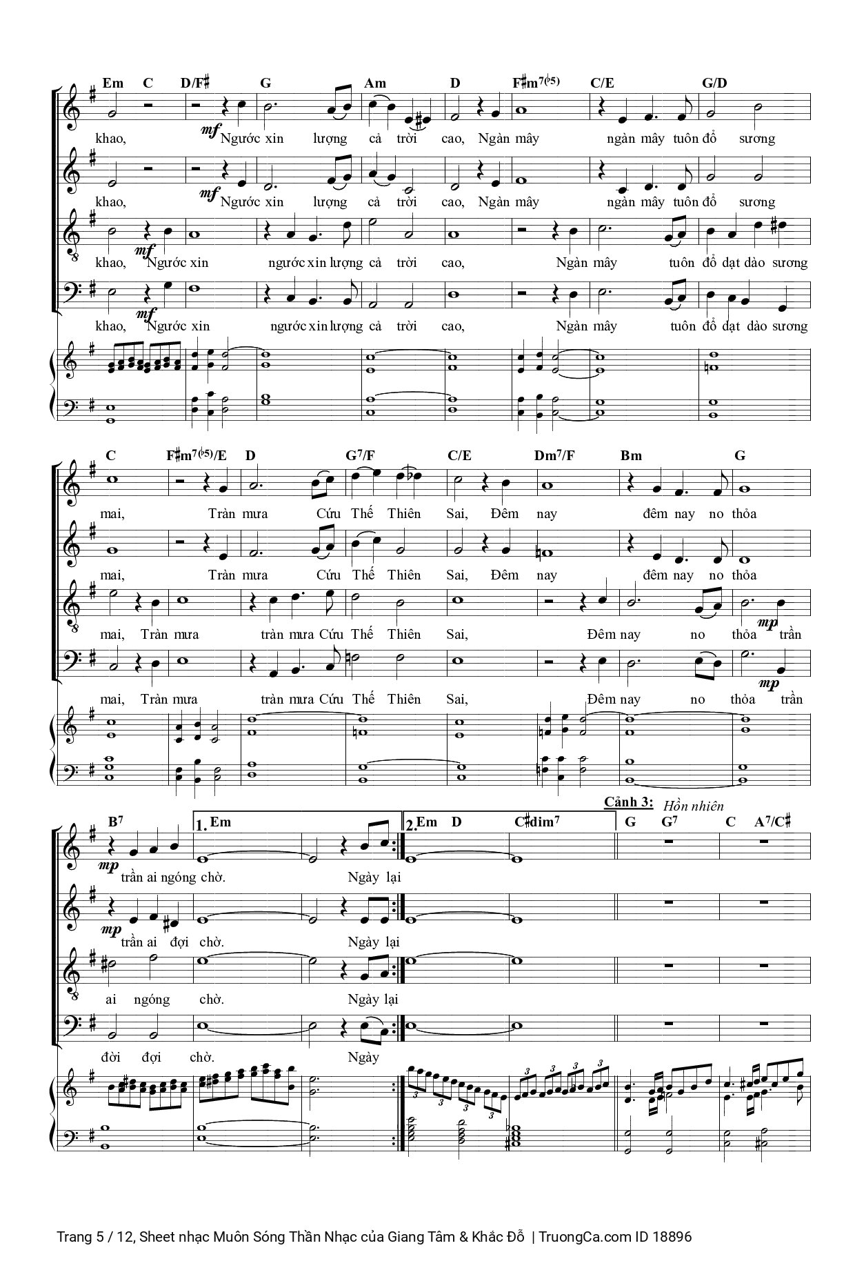 Muôn sóng thần nhạc Muôn sóng thần nhạc, Trang 5