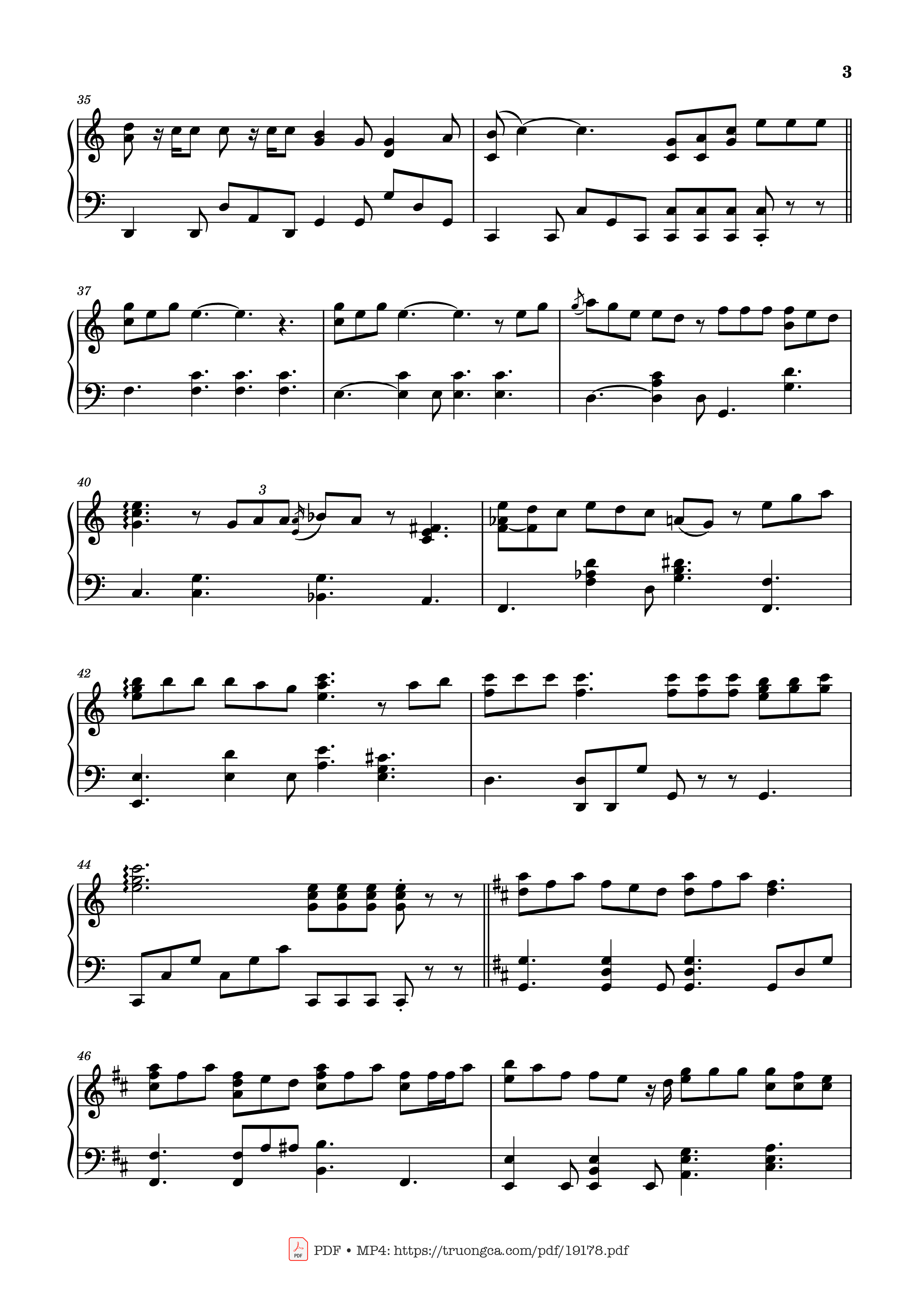 Page 3 of Sheet music PDF Chuyện Đôi Ta Sheet Piano - Emcee L