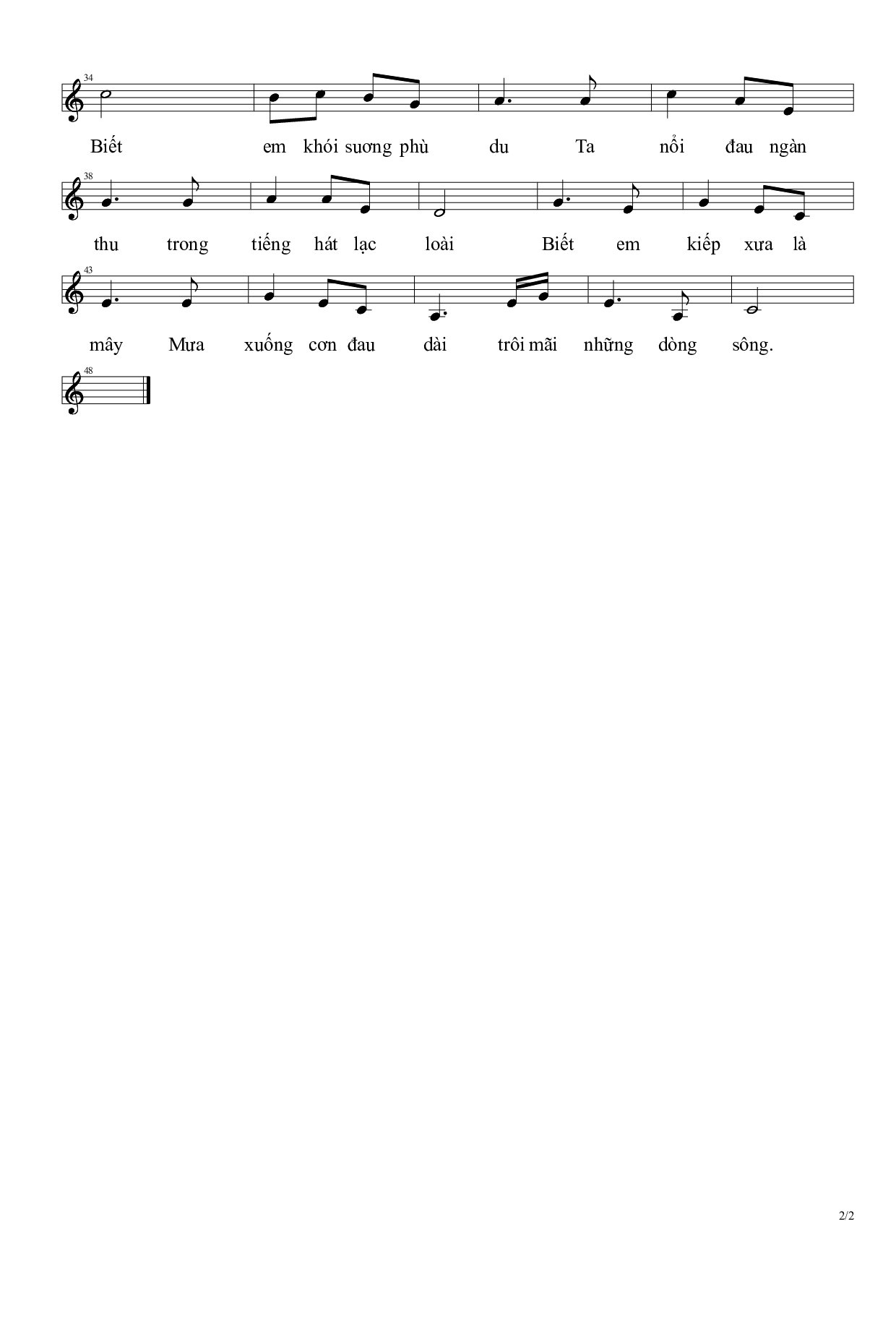 Nếu không có em chiều nay Anh biết vui cùng ai, Trang 2