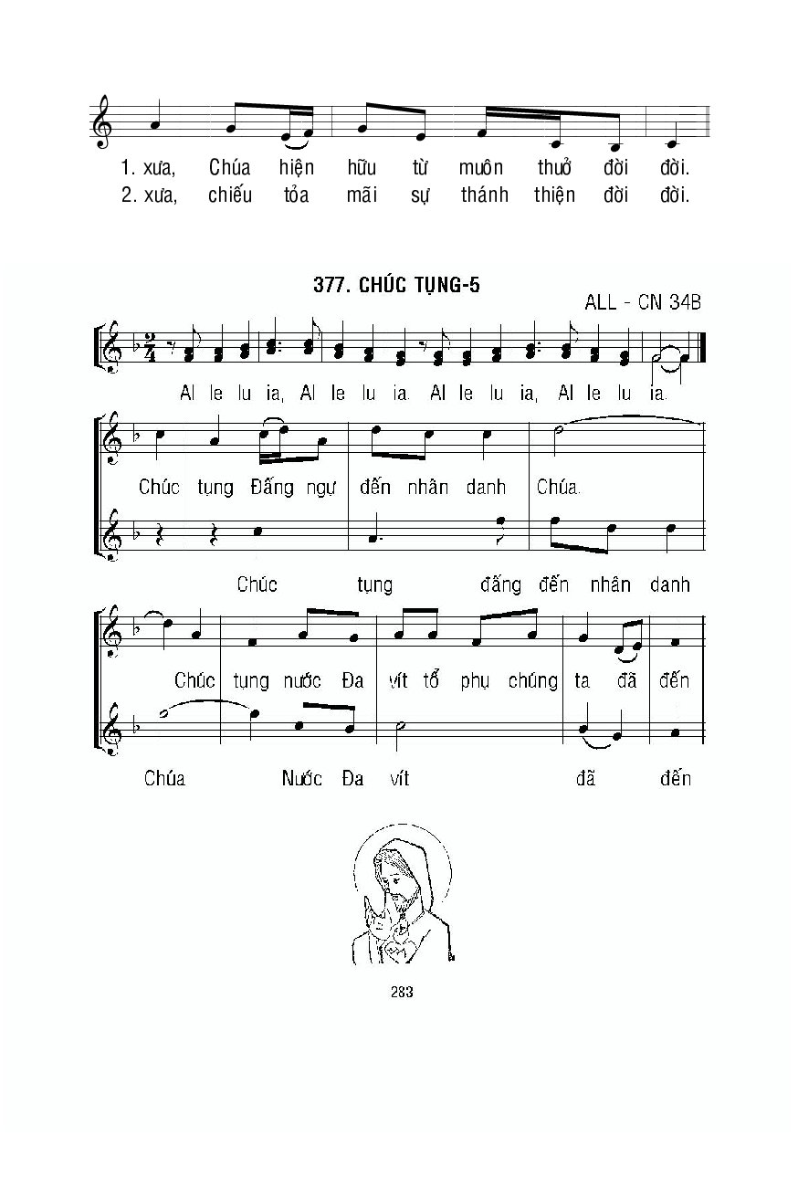 Page 2 of Sheet music PDF Thánh Vịnh 92, Chúa Hiển Trị Ii - Mi Trầm