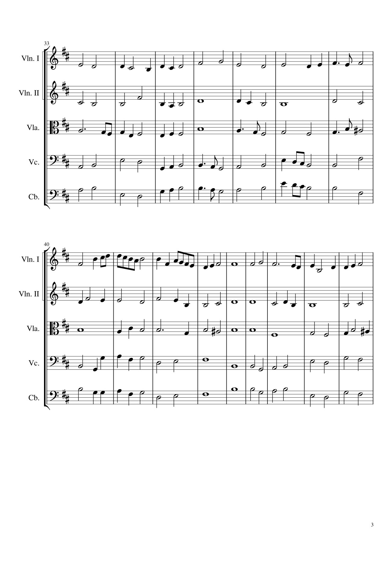 Page 3 of Sheet music PDF Anima Christi Sheet Violin - Agawozniak555