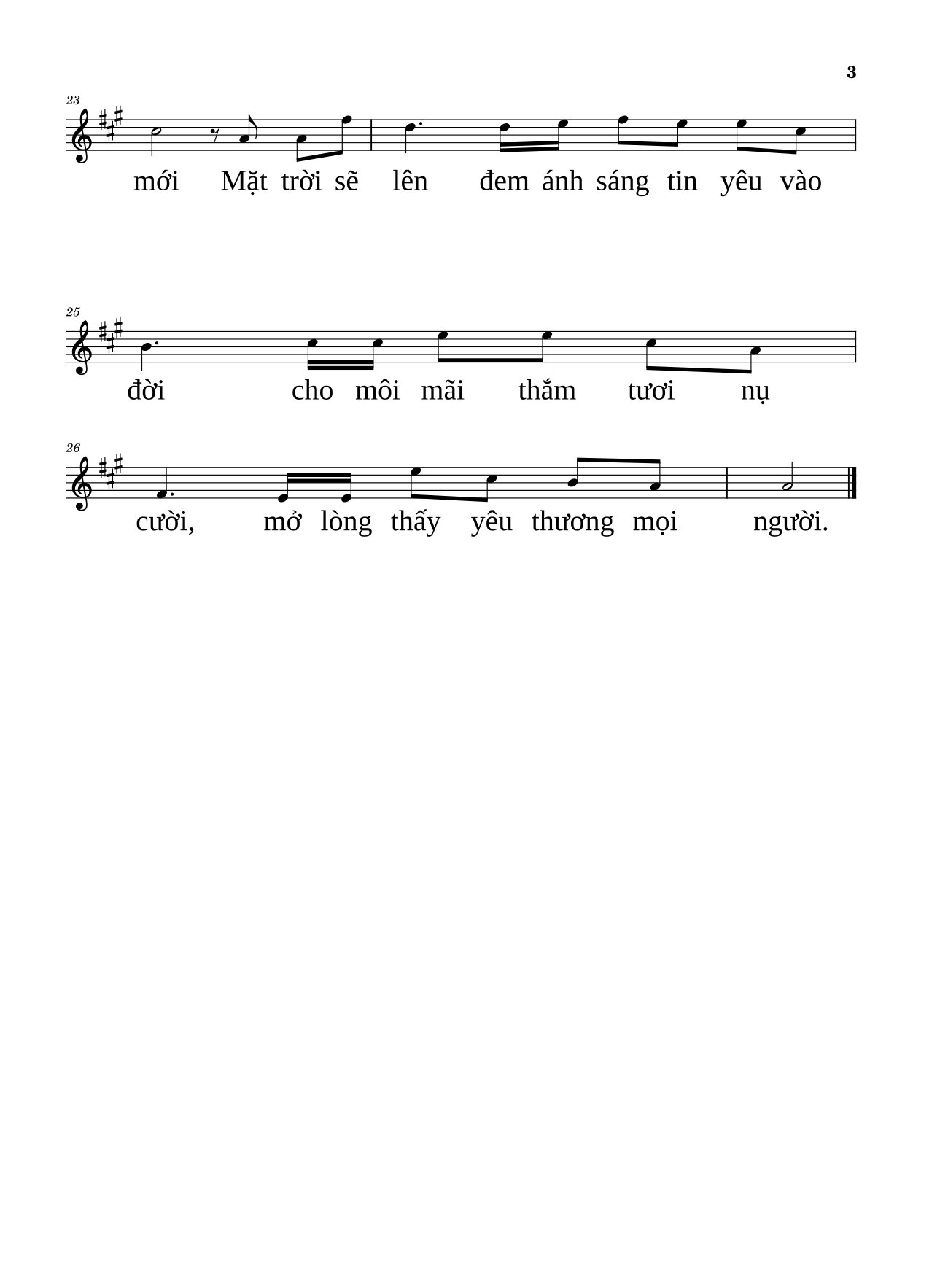 Page 4 of Sheet music PDF Ngài mở mắt tôi - Nguyễn Hùng Cường