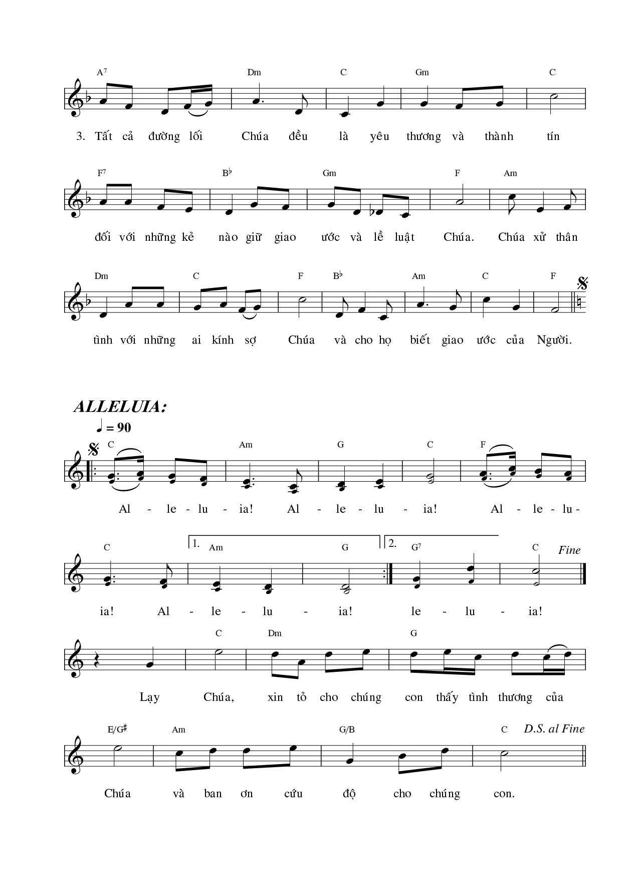 Lạy Chúa con nâng tâm hồn lên cùng Chúa, Trang 4