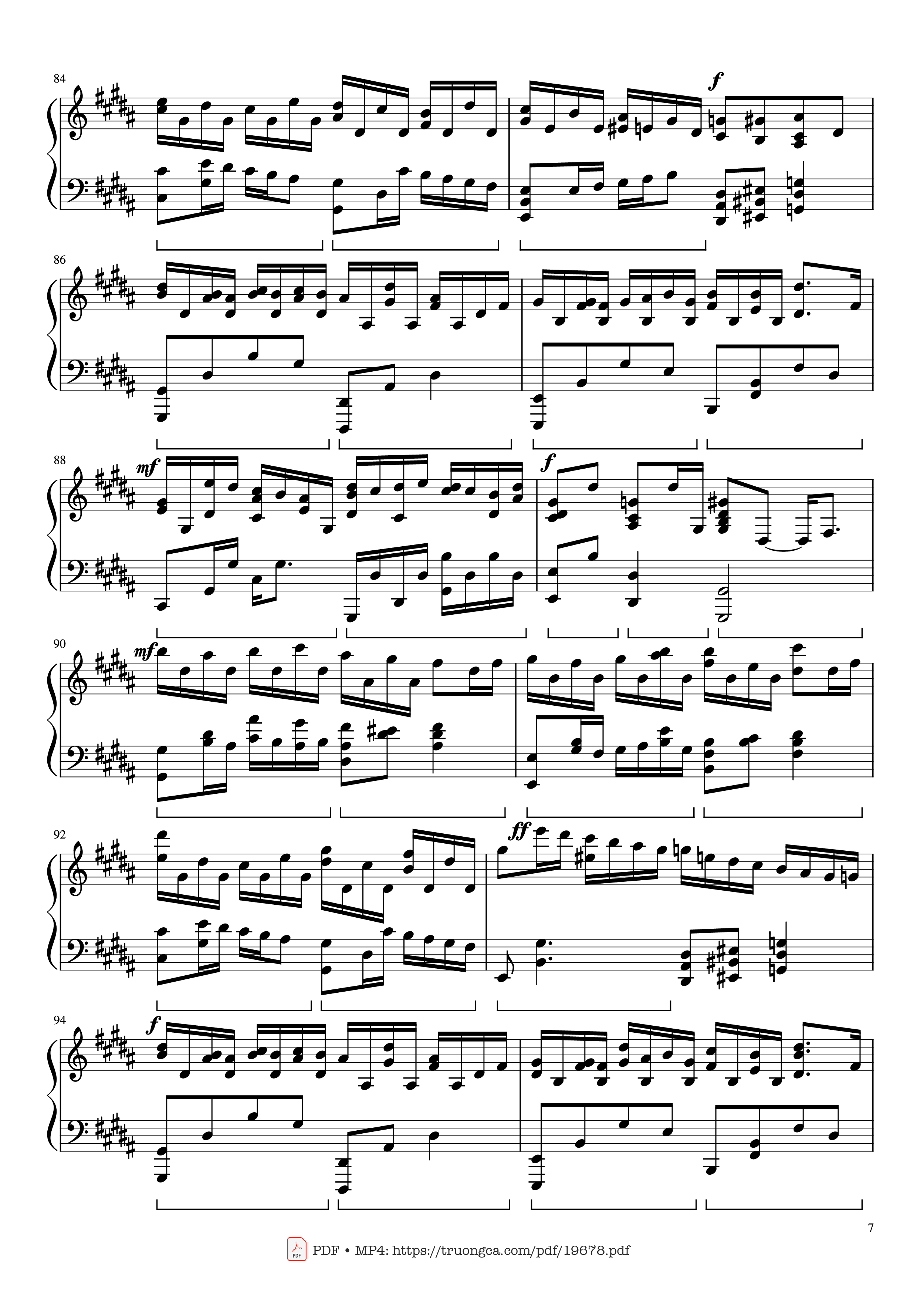 Page 7 of Sheet music PDF Flower Dance Sheet Piano - DJ Okawari