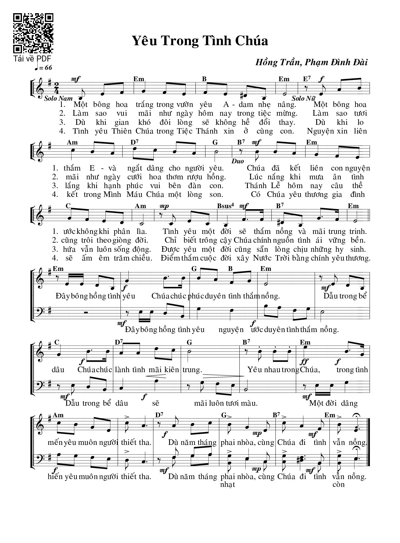 Yêu trong tình Chúa