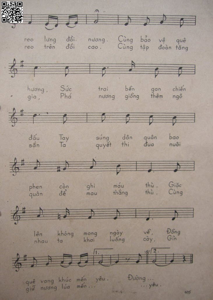 Page 2 of Sheet music PDF Đường lên Tây Bắc - Văn An