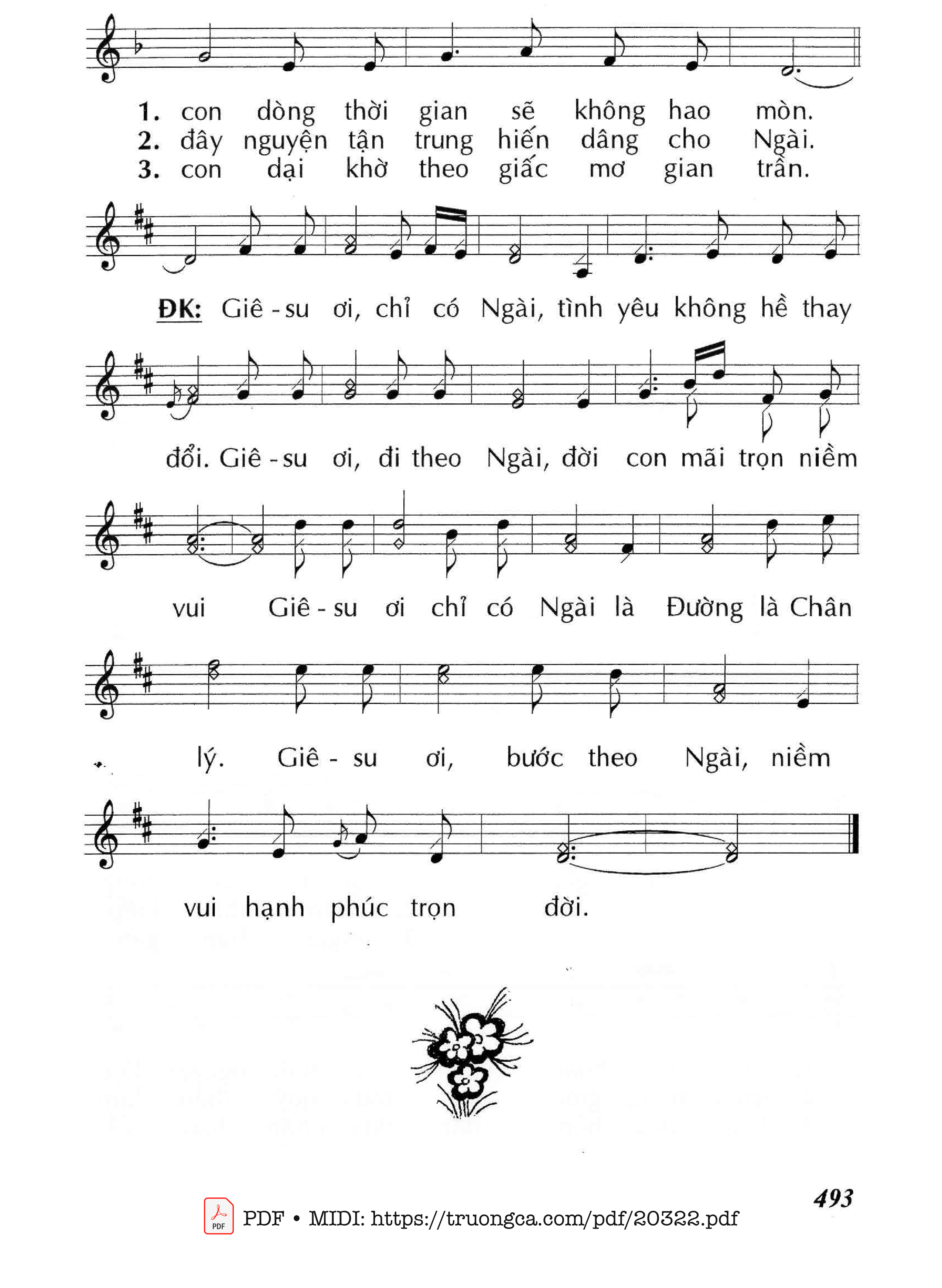 Đường trần con biết theo ai để đời con mãi trọn niềm vui, Trang 2