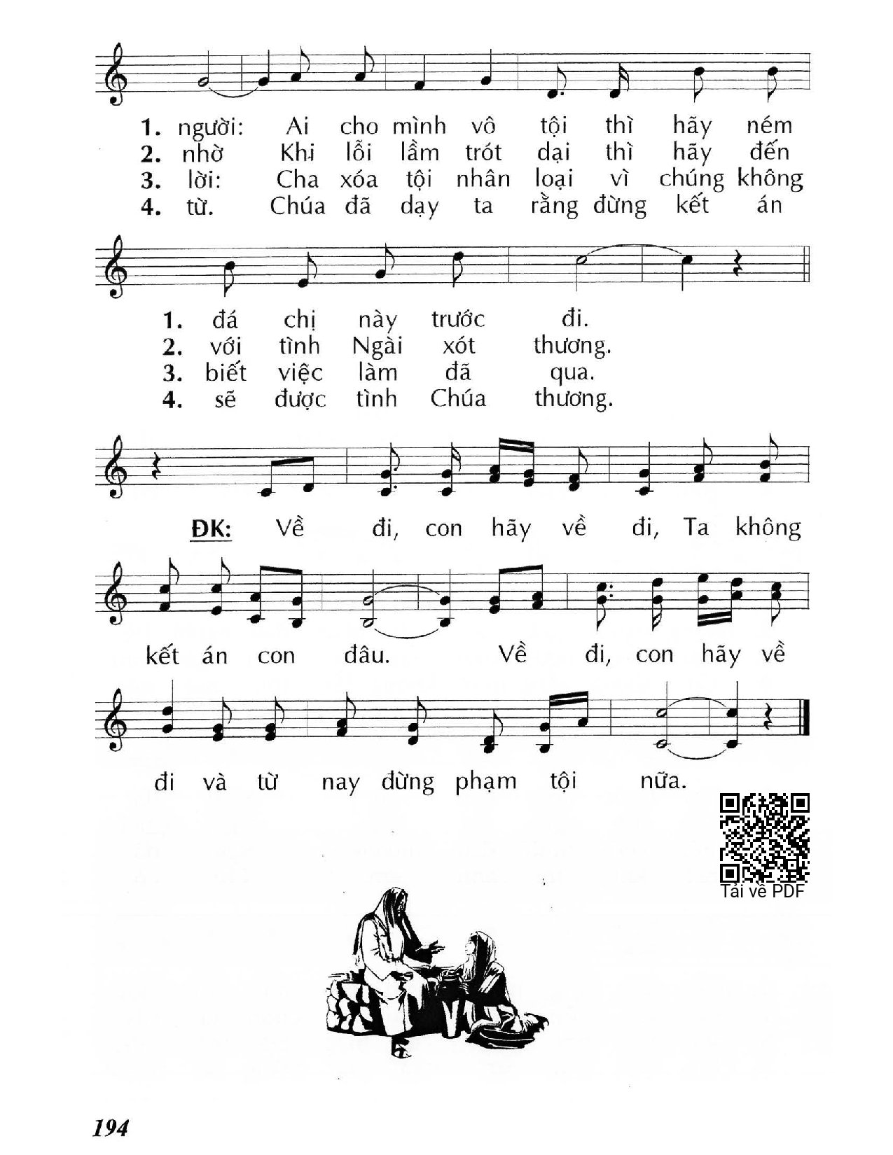 Page 2 of Sheet music PDF Phụ Nữ Ngoại Tình - Huy Hoàng