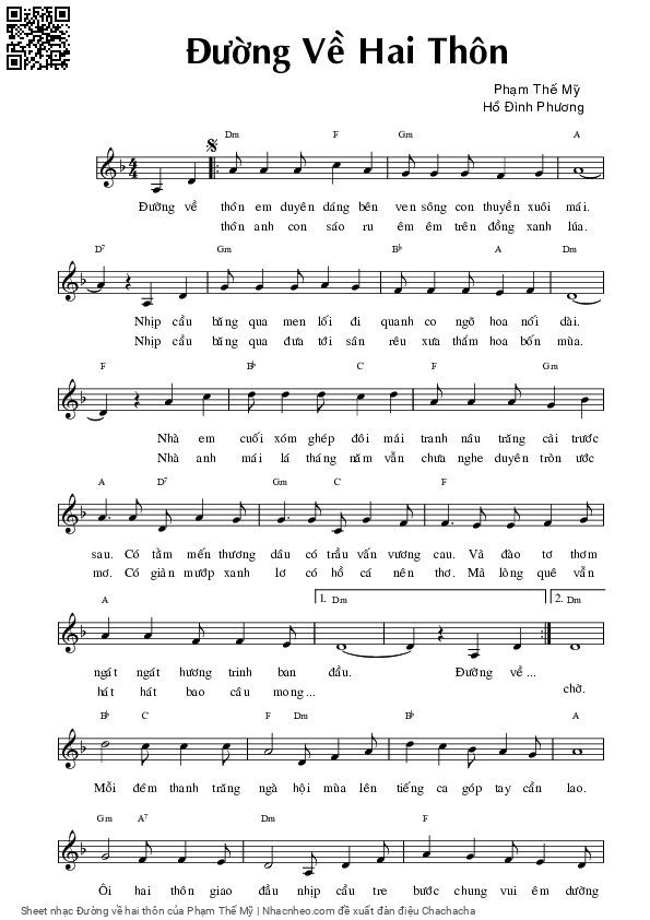 Đường về hai thôn