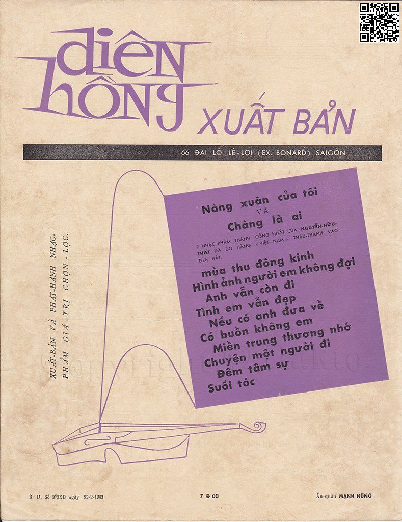 Page 4 of Sheet music PDF Đường về khuya - Lê Dinh