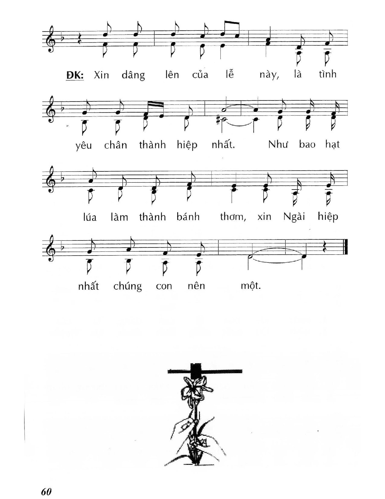 Page 2 of Sheet music PDF Khi dâng của lễ - Huy Hoàng