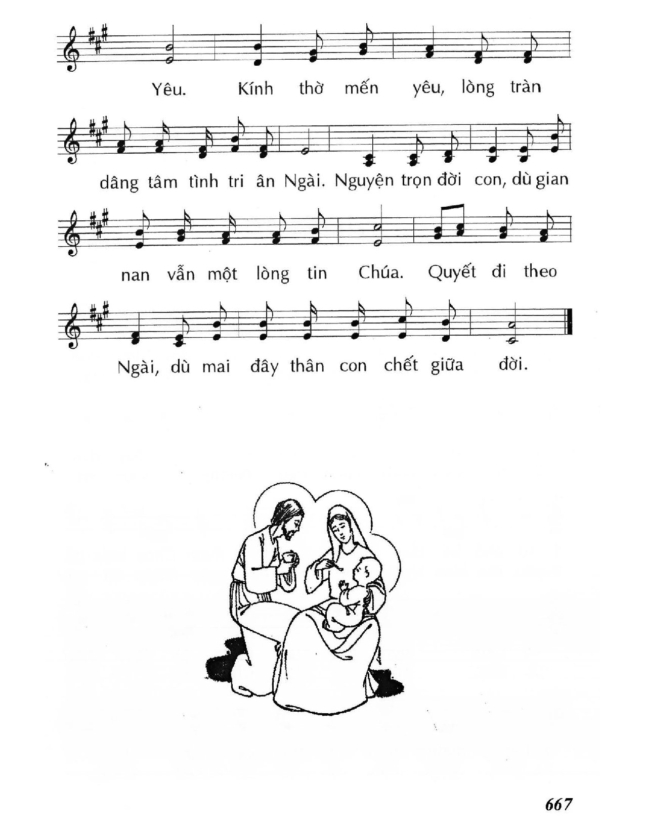 Page 2 of Sheet music PDF Con tìm về bên Chúa - Huy Hoàng