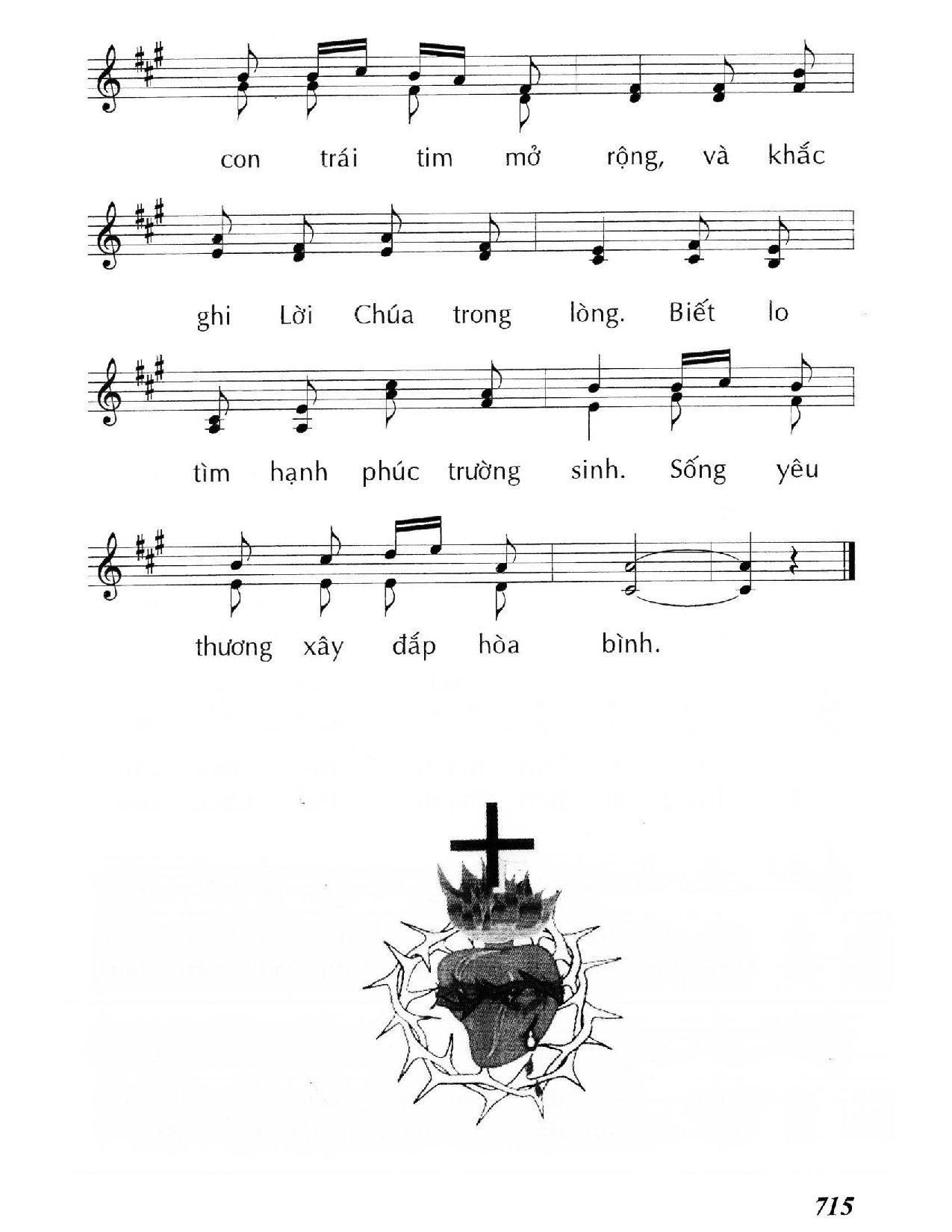 Page 3 of Sheet music PDF Trái tim hiền hòa - Huy Hoàng