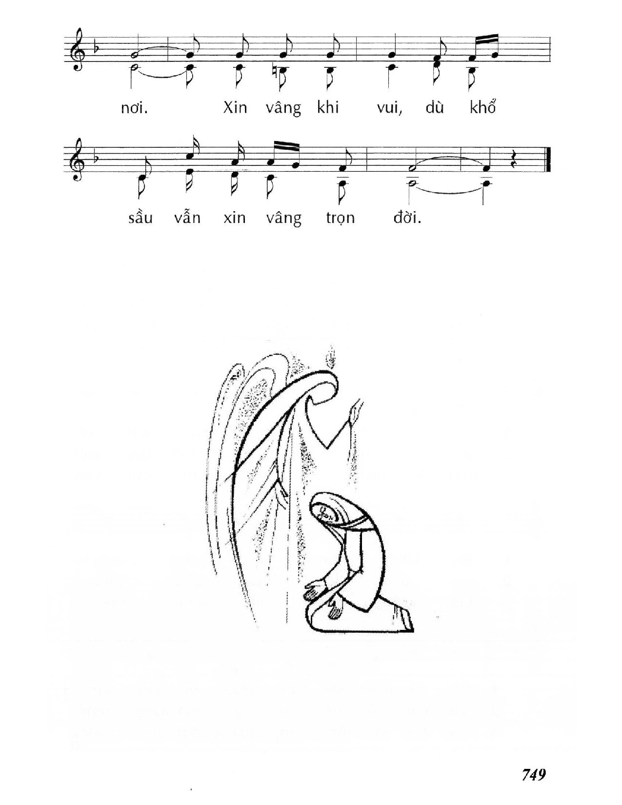 Page 3 of Sheet music PDF Sứ thần truyền tin cho Mẹ - Huy Hoàng