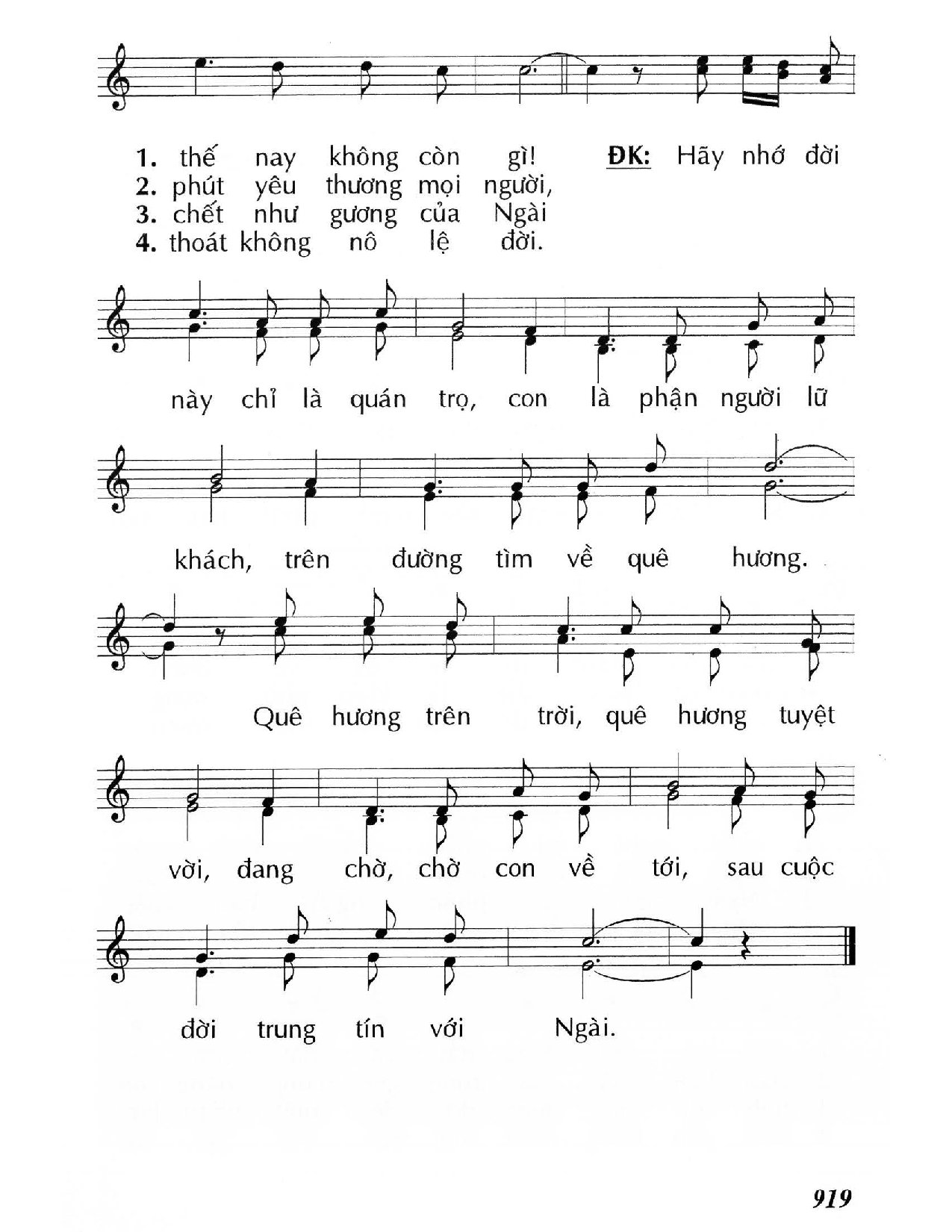 Page 2 of Sheet music PDF Ngày con ra đi - Huy Hoàng