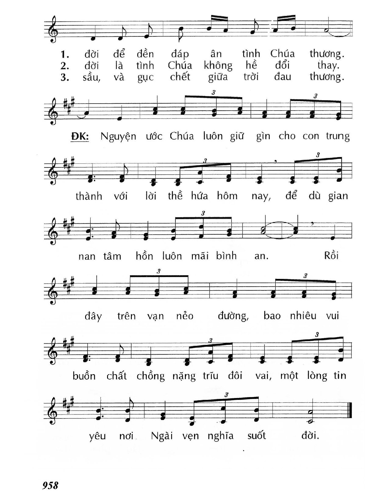 Page 2 of Sheet music PDF Hiến thân theo Ngài - Huy Hoàng