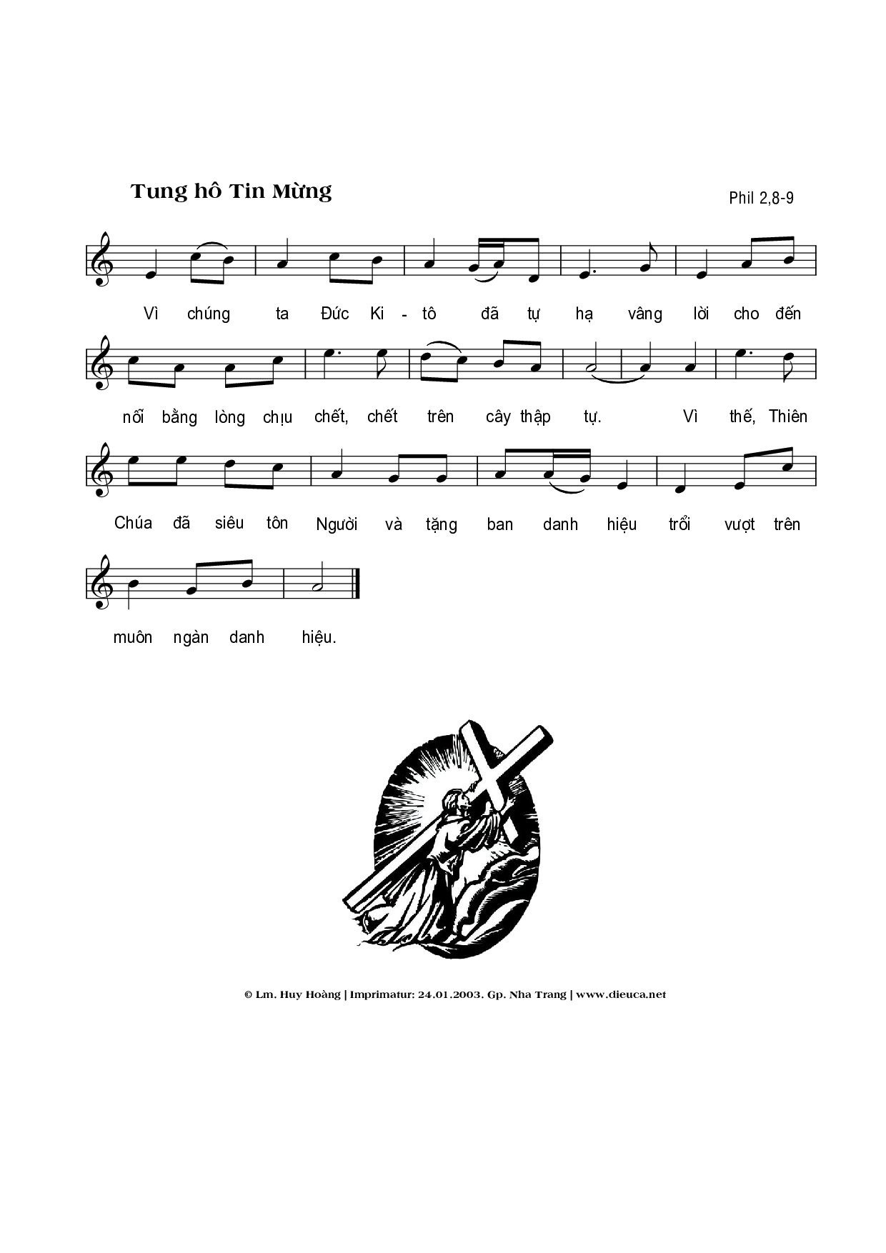 Page 2 of Sheet music PDF Chúa Nhật Lễ Lá (Thánh Vịnh 21) - Huy Hoàng