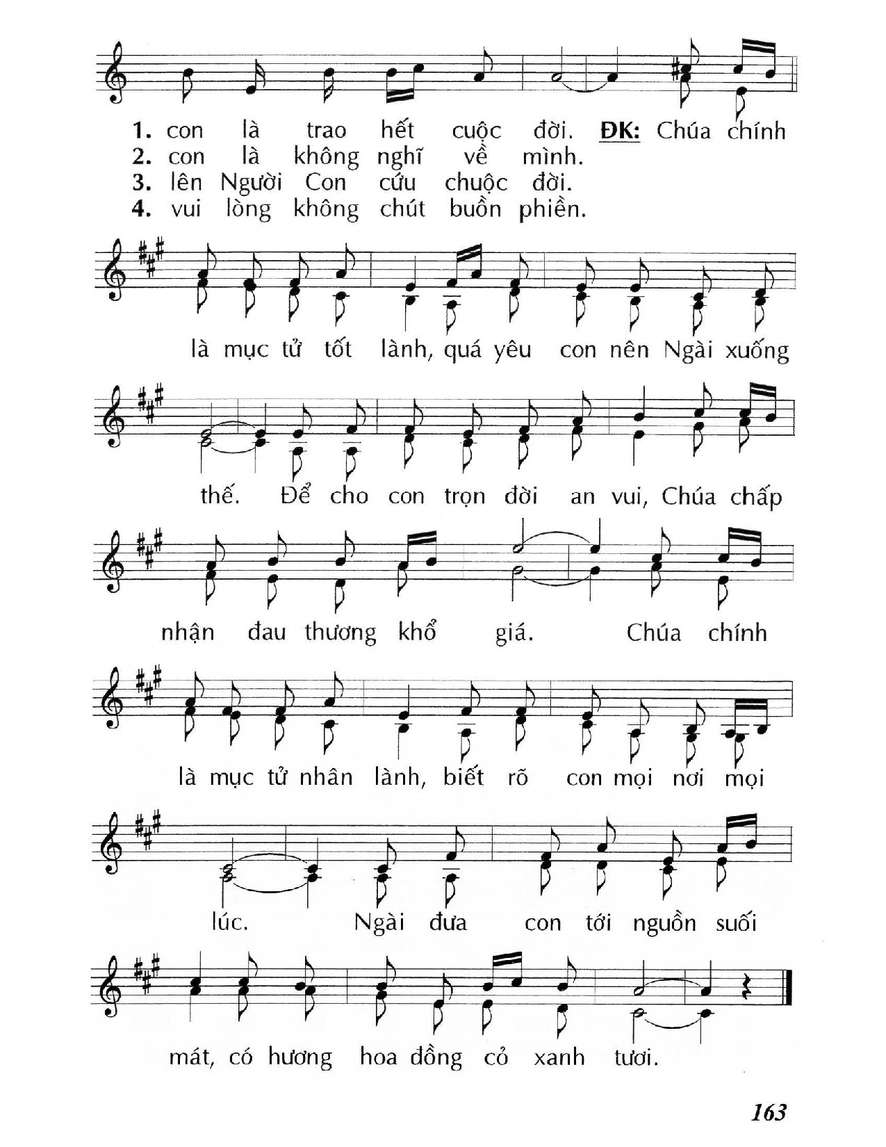 Page 2 of Sheet music PDF Chúa là mục tử nhân lành (Ga. 10) - Huy Hoàng