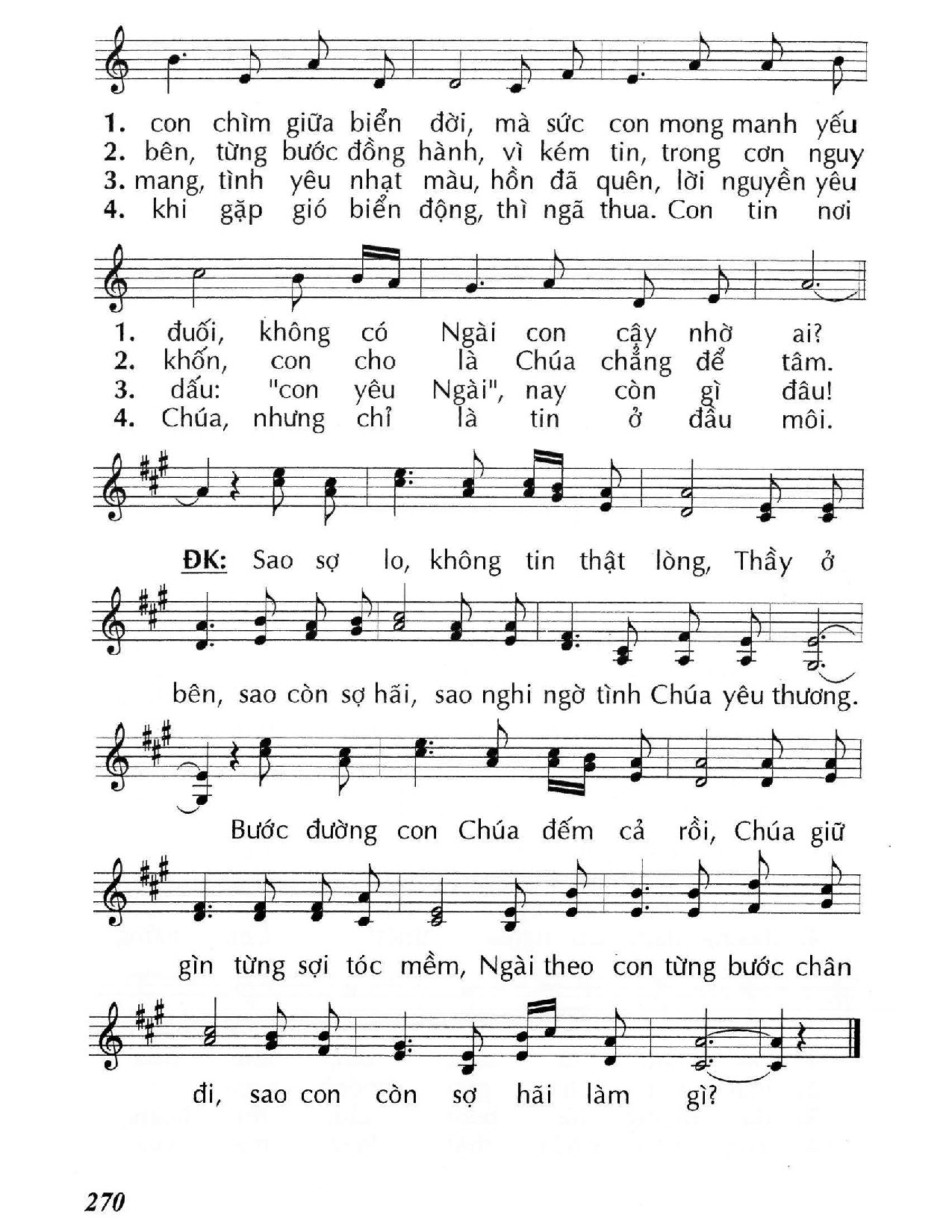 Page 2 of Sheet music PDF Sao sợ hãi (Mc. 4) - Huy Hoàng