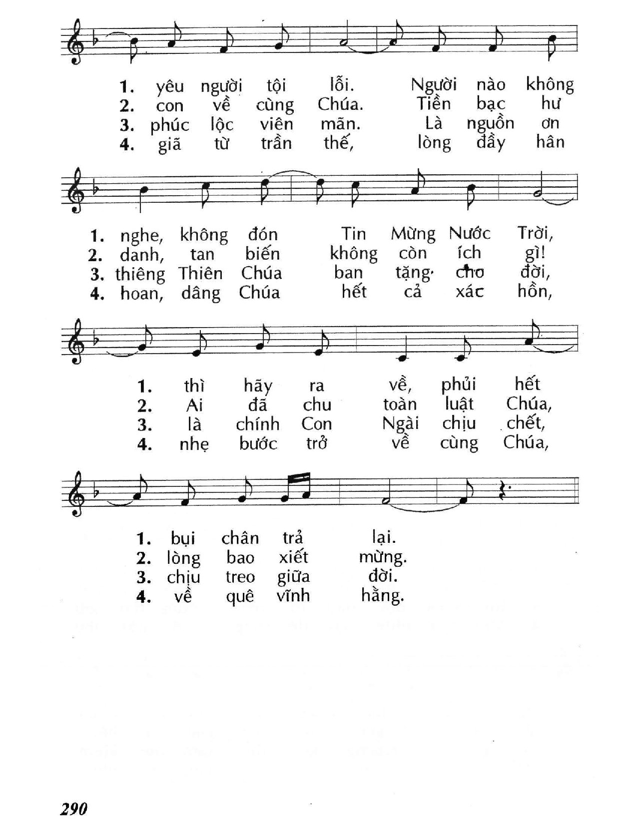 Page 2 of Sheet music PDF Chúa sai con vào đời (Mc. 6) - Huy Hoàng