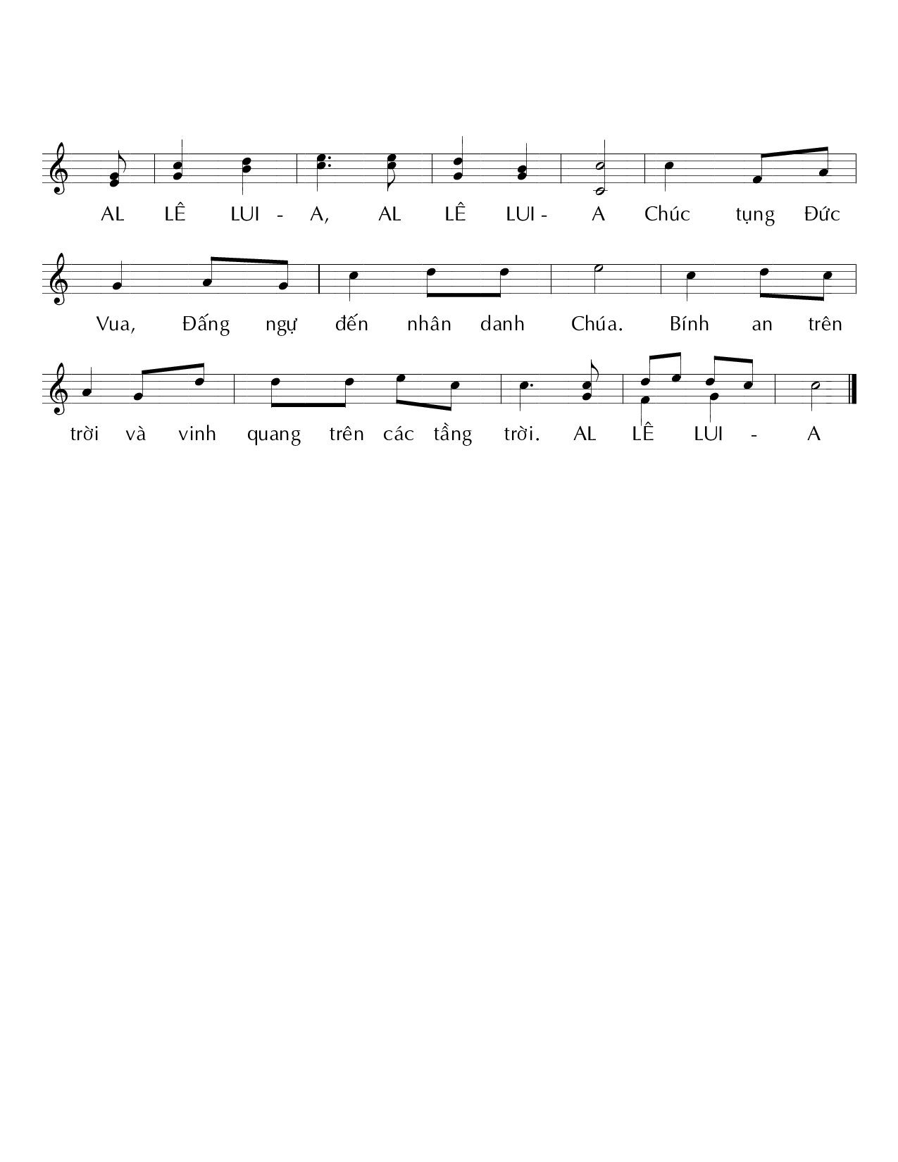 Page 2 of Sheet music PDF Chúa Nhật 30B Thường Niên (Thánh Vịnh 125) - Huy Hoàng