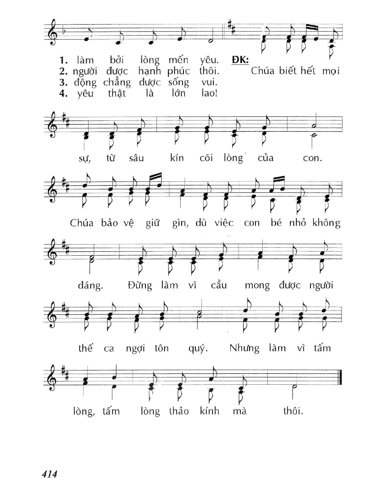 Page 2 of Sheet music PDF Canh chừng (Mc. 12) - Huy Hoàng