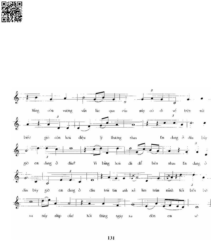 Page 2 of Sheet music PDF Em đang ở đâu - Thuận Yến