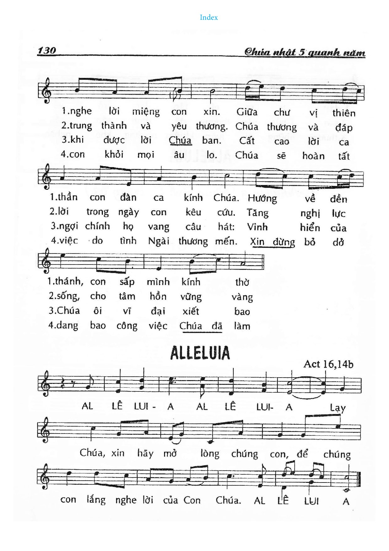 Page 2 of Sheet music PDF Chúa Nhật 5C Thường Niên (Thánh Vịnh 137) - Huy Hoàng