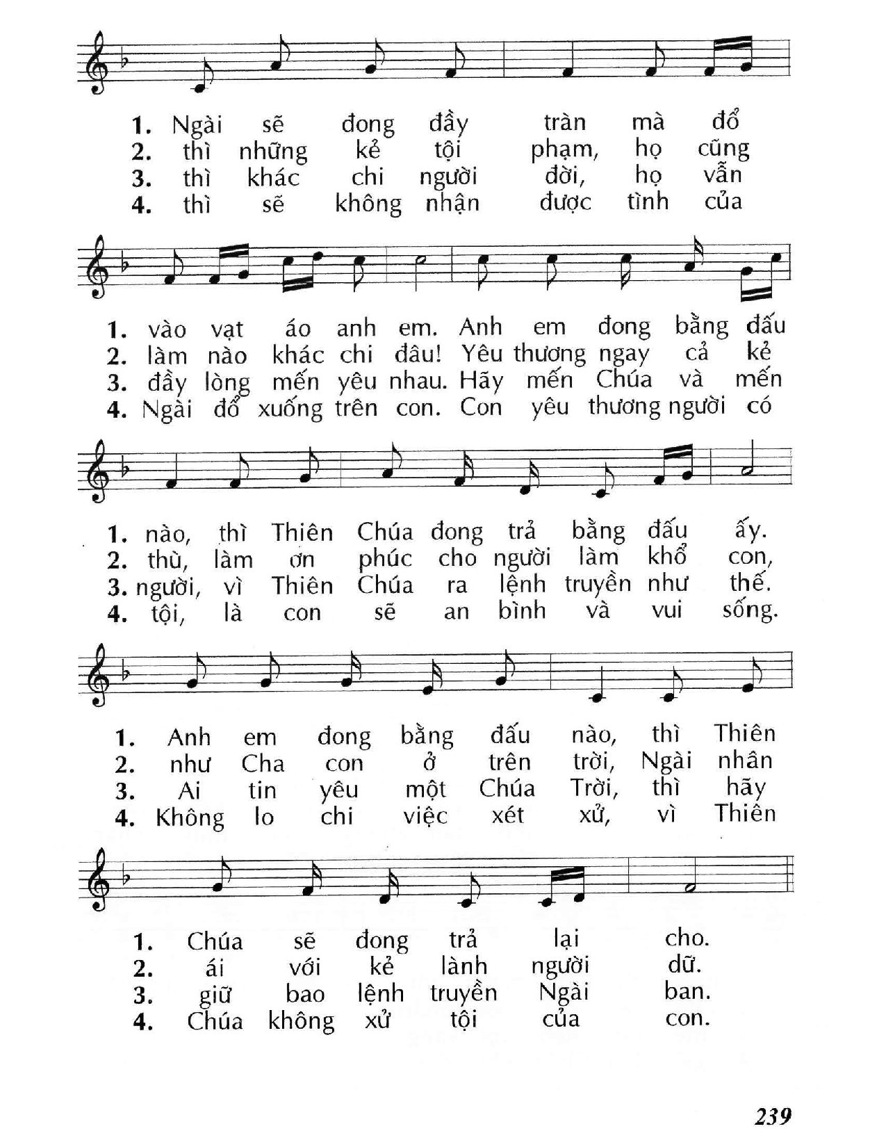 Page 2 of Sheet music PDF Anh em hãy nhân từ (Lc. 6) - Huy Hoàng