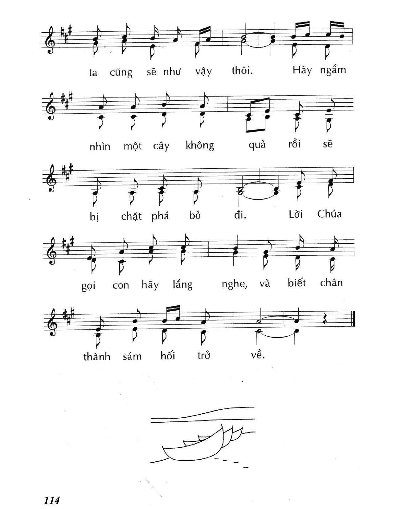 Page 3 of Sheet music PDF Sẽ chết nếu không sám hối (Lc. 13) - Huy Hoàng