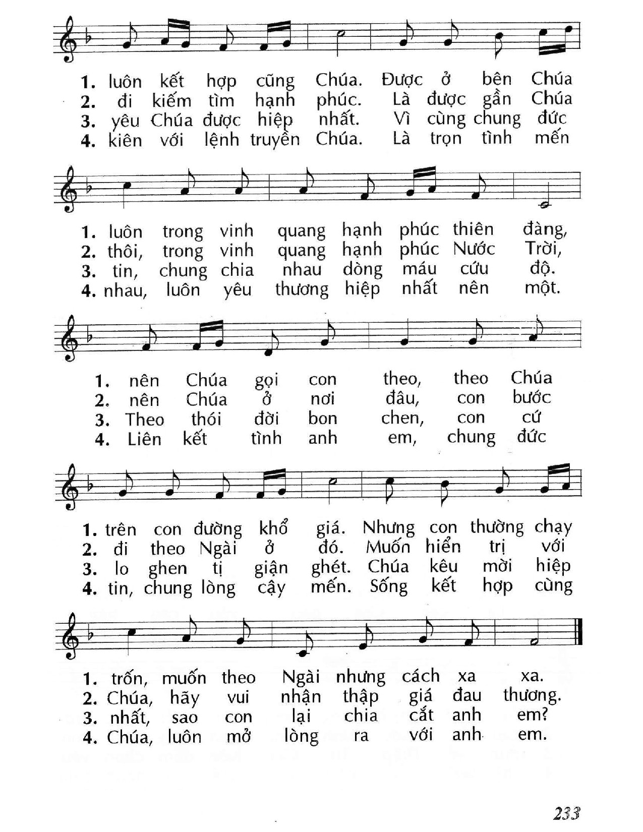 Page 2 of Sheet music PDF Nguyện cầu với Cha (Ga. 17) - Huy Hoàng