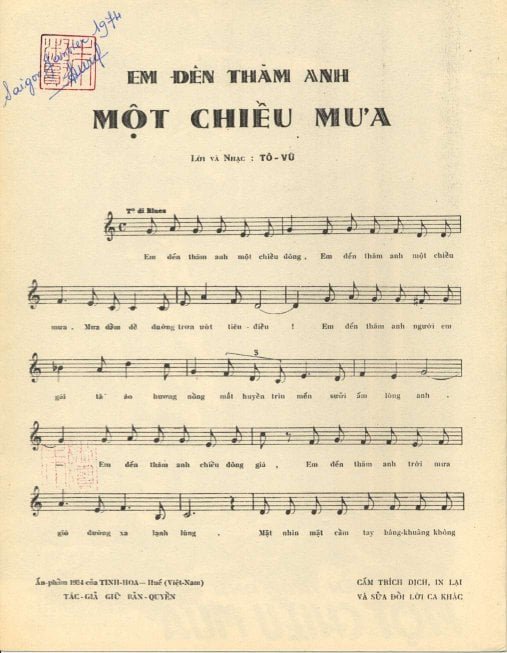 Em đến thăm anh một chiều đông Em đến thăm anh một chiều mưa, Trang 2