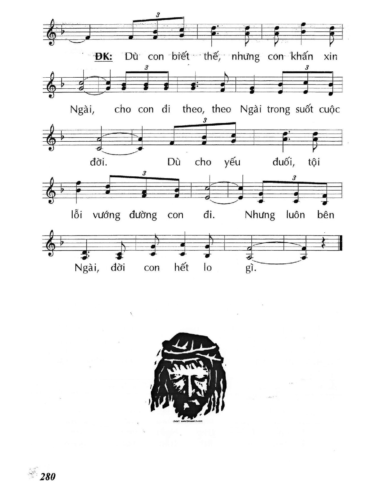 Page 2 of Sheet music PDF Xin theo Thầy (Lc. 9) - Huy Hoàng