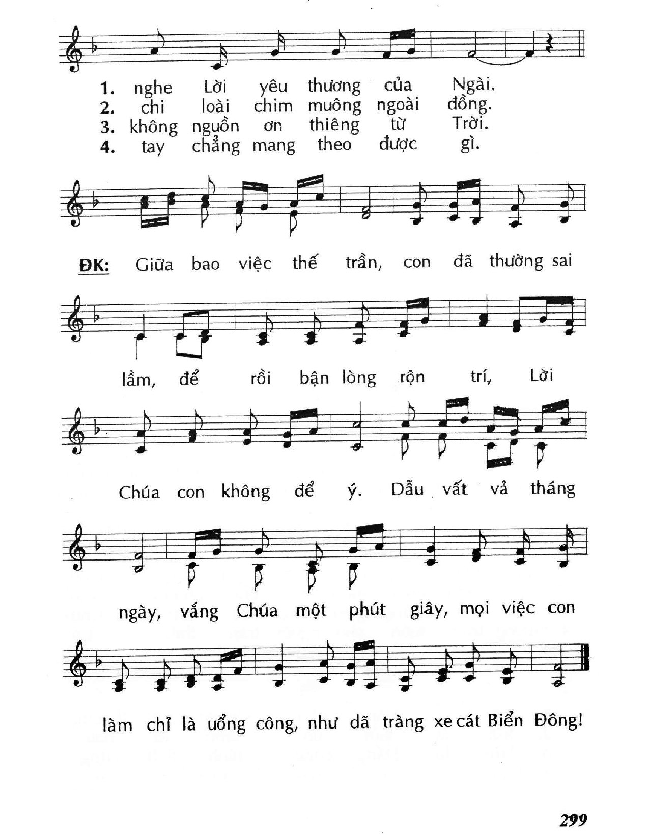 Page 2 of Sheet music PDF Một điều cần (Lc. 10) - Huy Hoàng