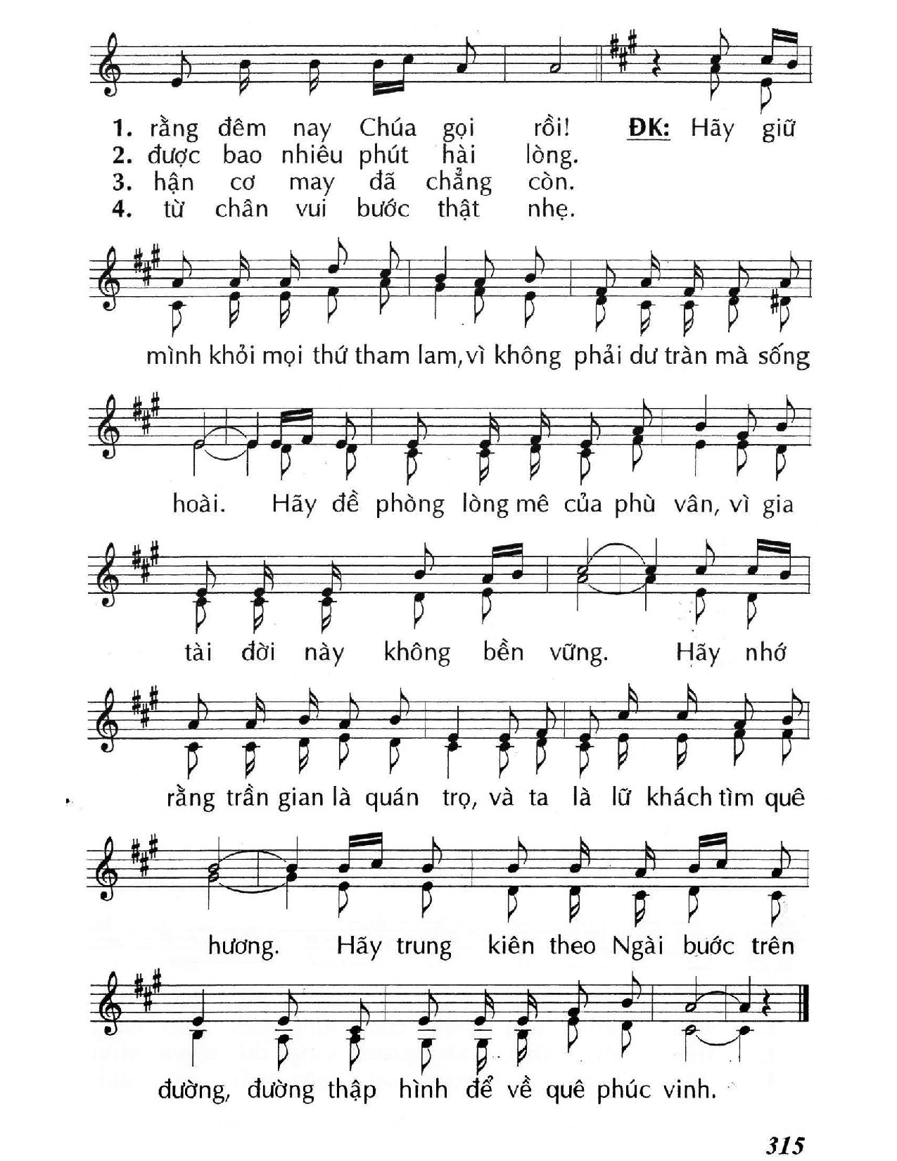 Page 2 of Sheet music PDF Hãy giữ mình (Lc. 12) - Huy Hoàng