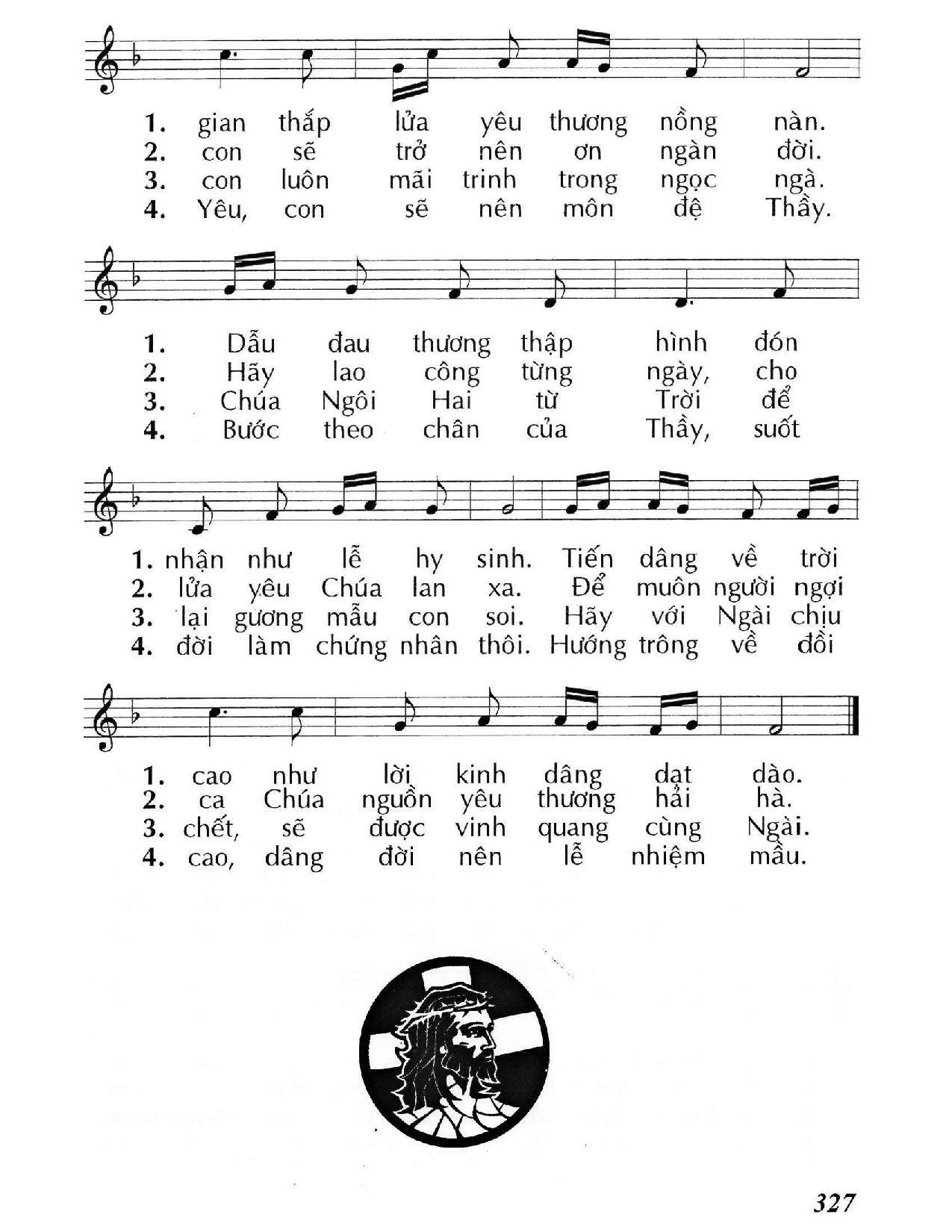 Page 2 of Sheet music PDF Mong ước của Thầy (Lc. 12) - Huy Hoàng