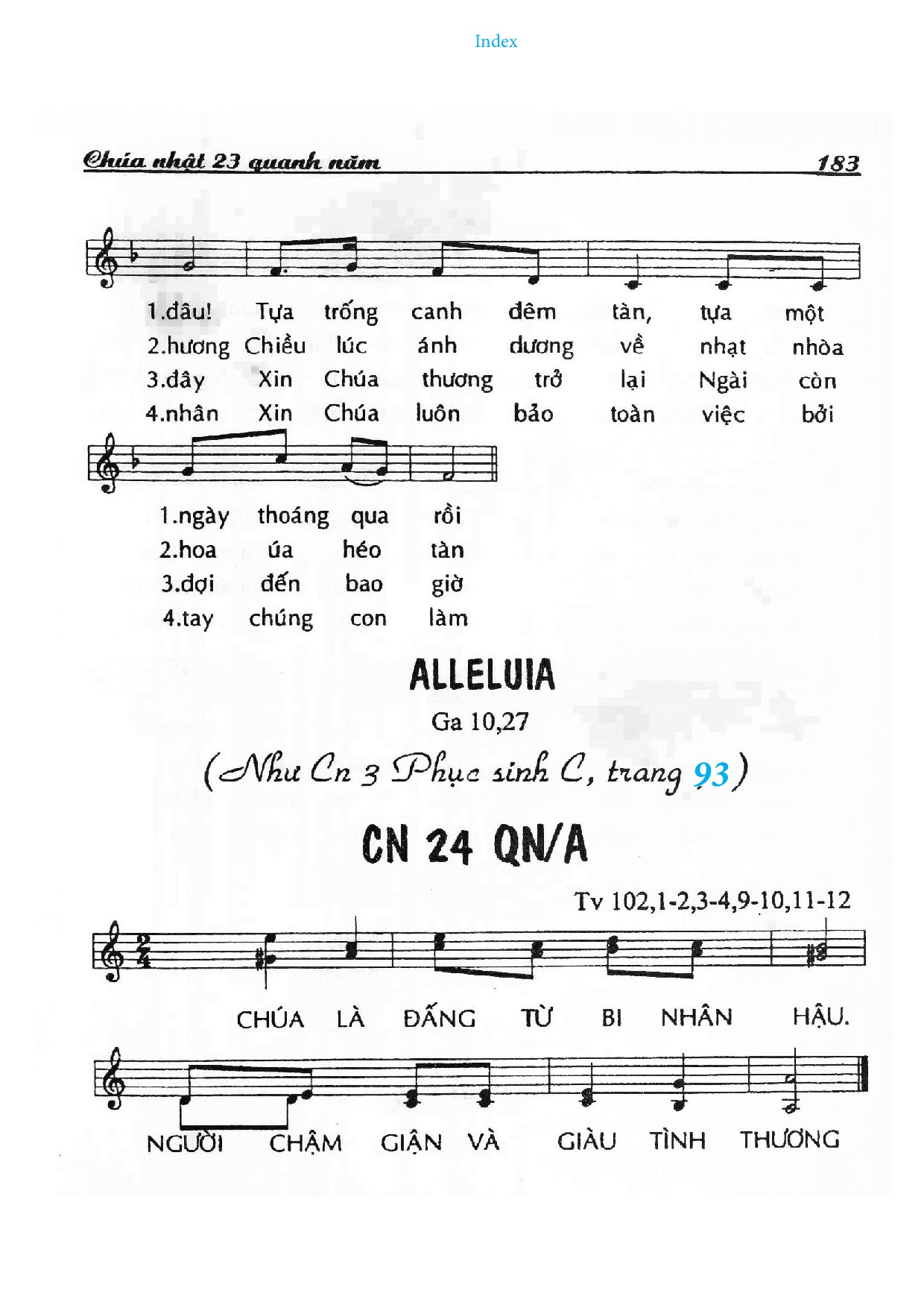 Page 2 of Sheet music PDF Chúa Nhật 23C Thường Niên (Thánh Vịnh 89) - Huy Hoàng