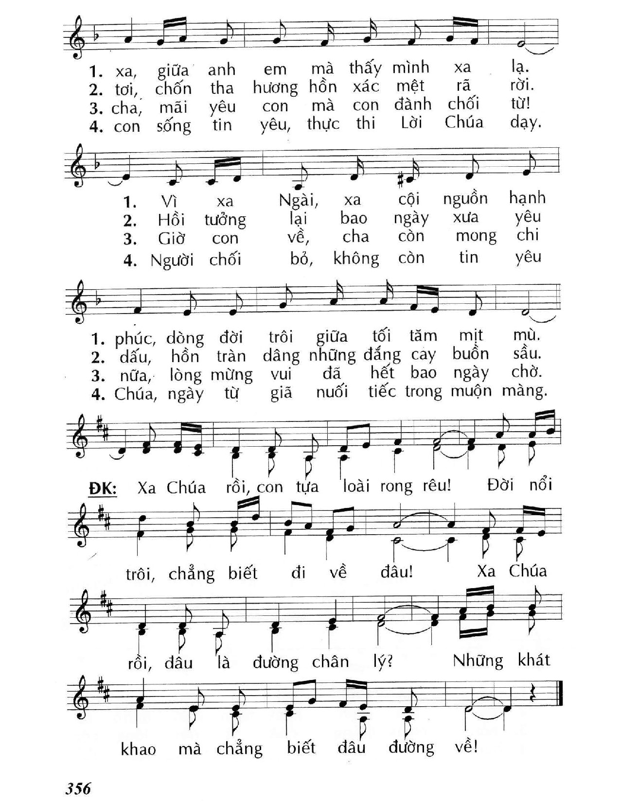 Page 2 of Sheet music PDF Bỏ Chúa, còn gì? (Lc. 15) - Huy Hoàng