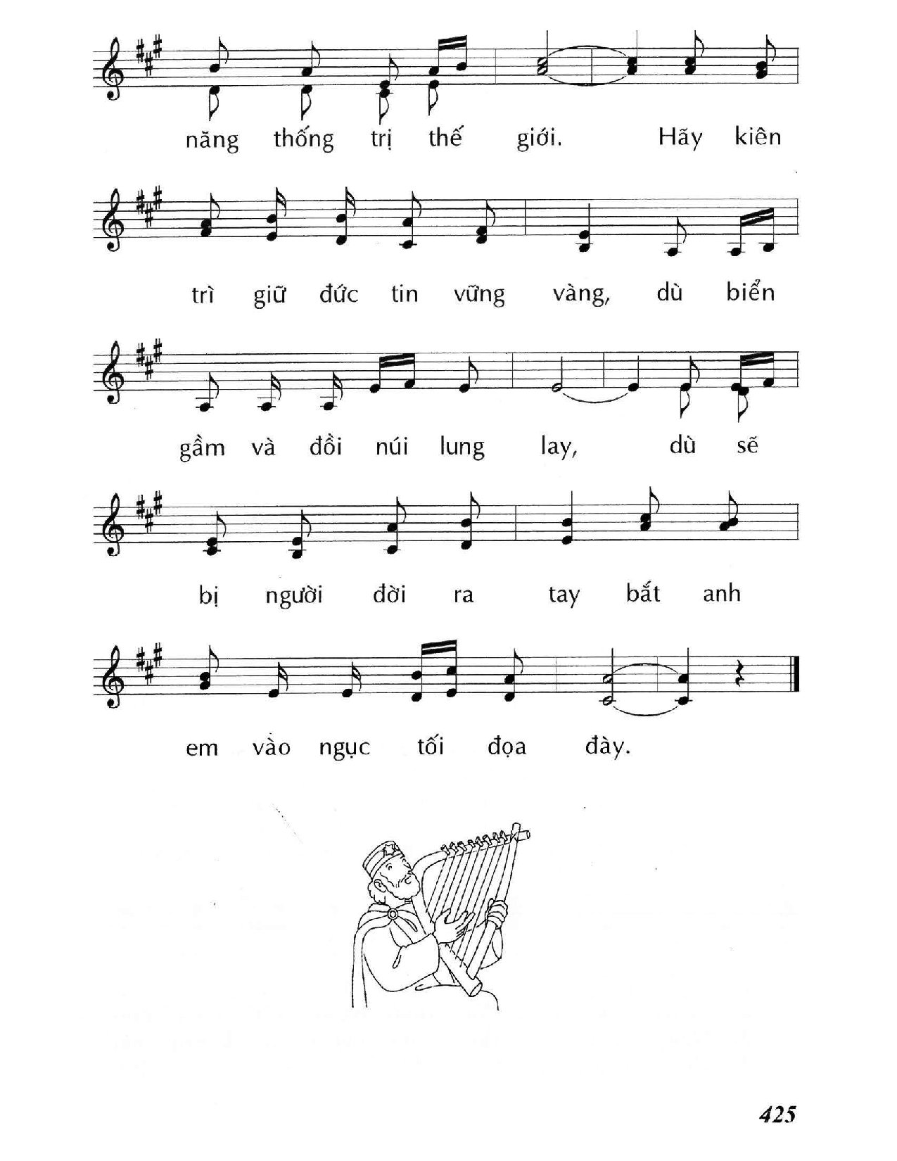 Page 3 of Sheet music PDF Hãy canh phòng (Lc. 21) - Huy Hoàng