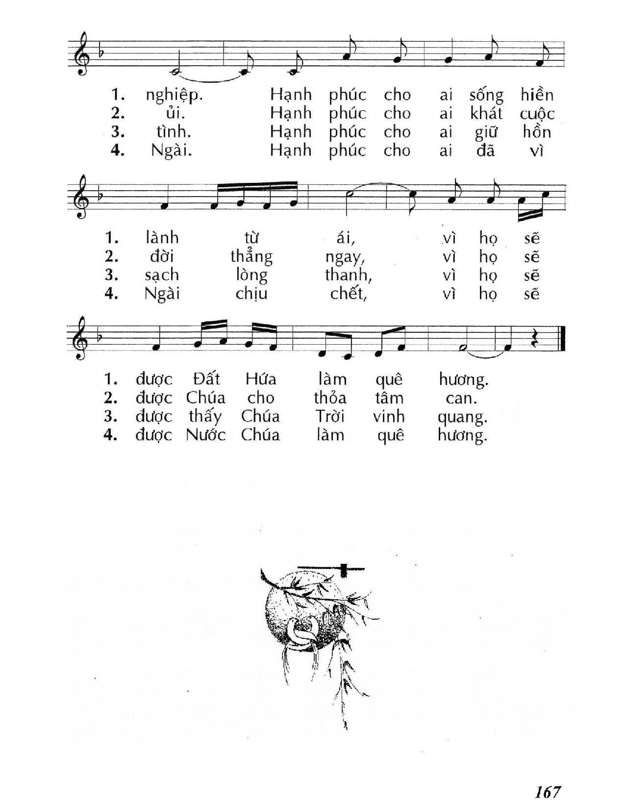 Page 2 of Sheet music PDF Hạnh phúc thật (Mt. 5) - Huy Hoàng