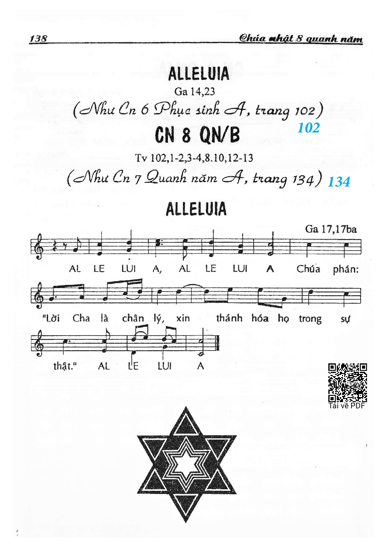 Page 2 of Sheet music PDF Chúa Nhật 8A Thường Niên (Thánh Vịnh 61) - Huy Hoàng